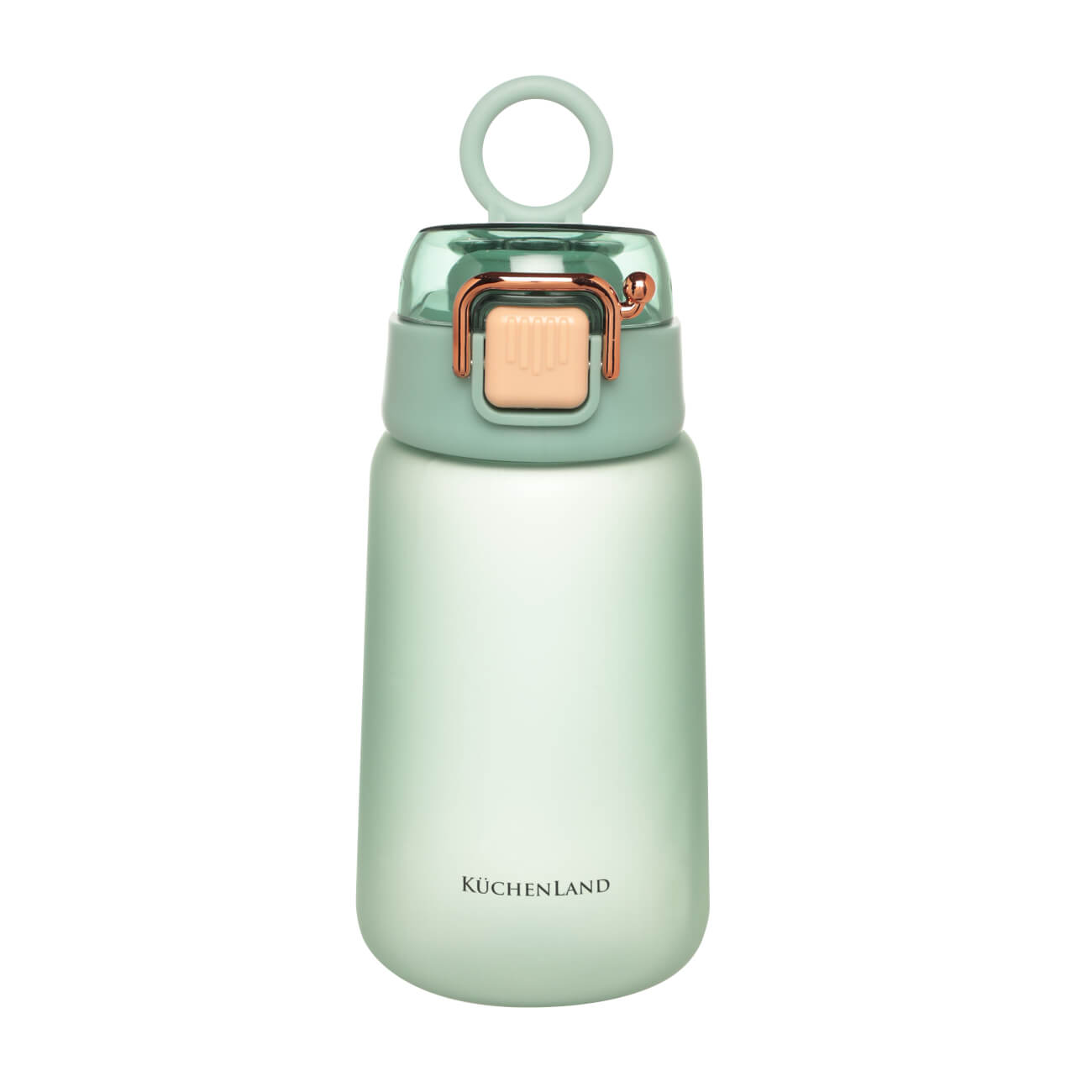 Бутылка для воды, 500 мл, пластик, зеленая, Aquatic изображение № 1