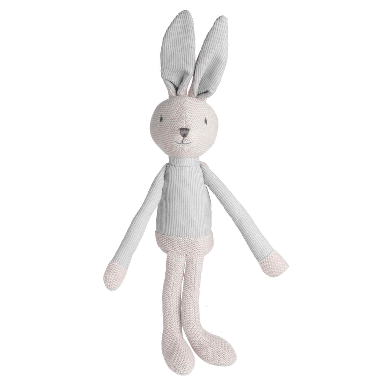 Игрушка, 35 см, мягкая, хлопок, бежевая, Заяц в костюме, Rabbit изображение № 1