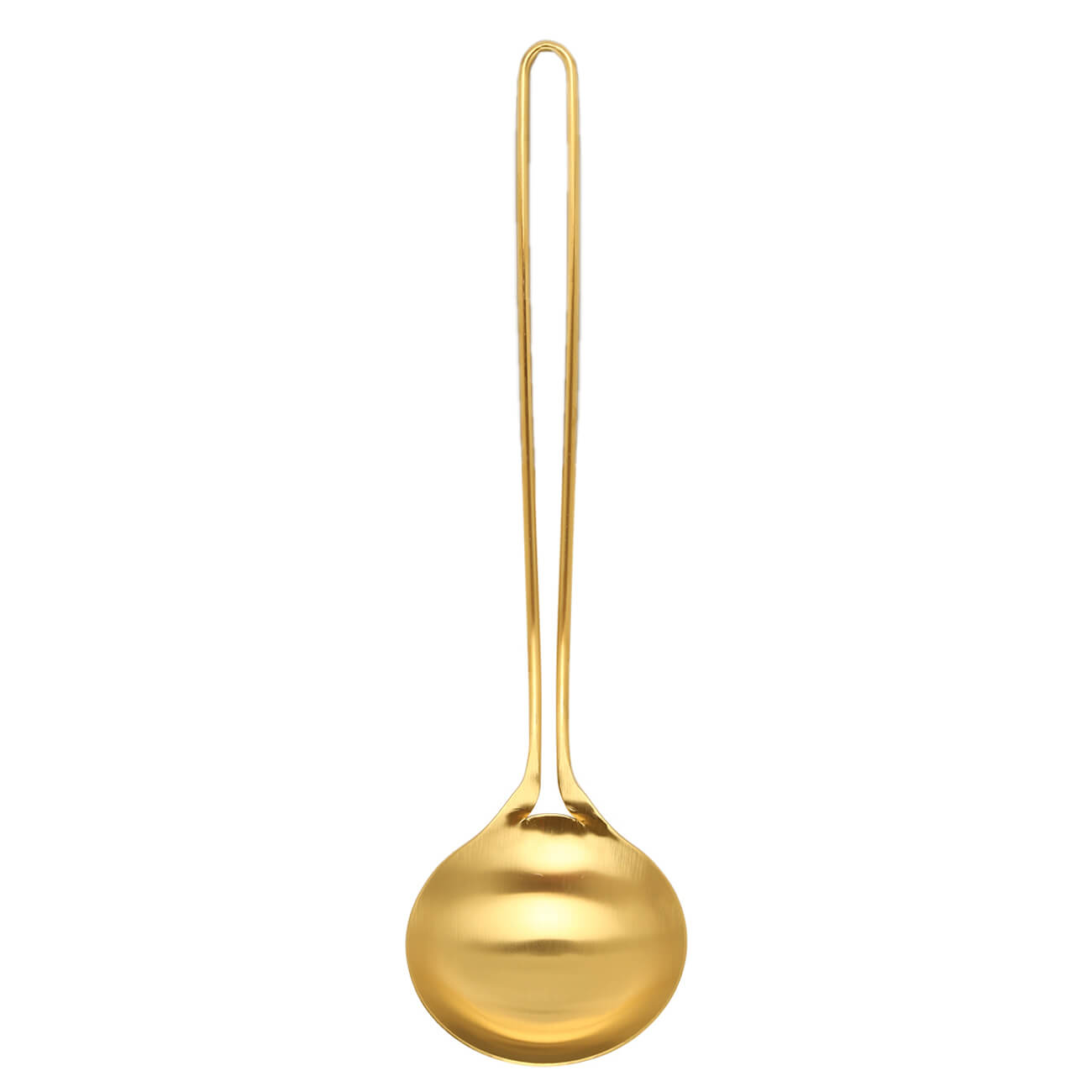 Половник, 35 см, сталь, золотистый, Device gold половник премьера 150 мл
