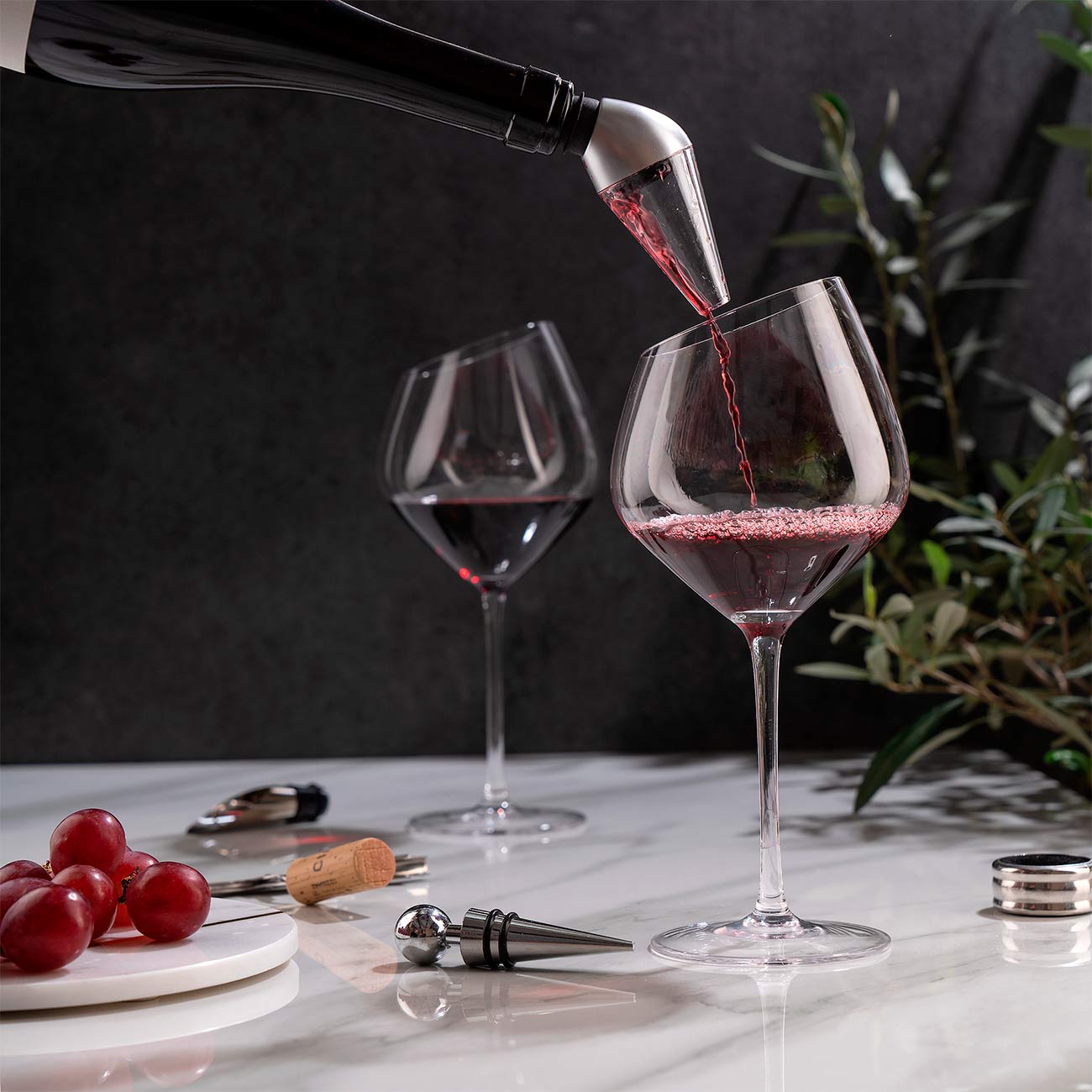 Бокал для красного вина, 560 мл, 2 шт, стекло, Charm L изображение № 5