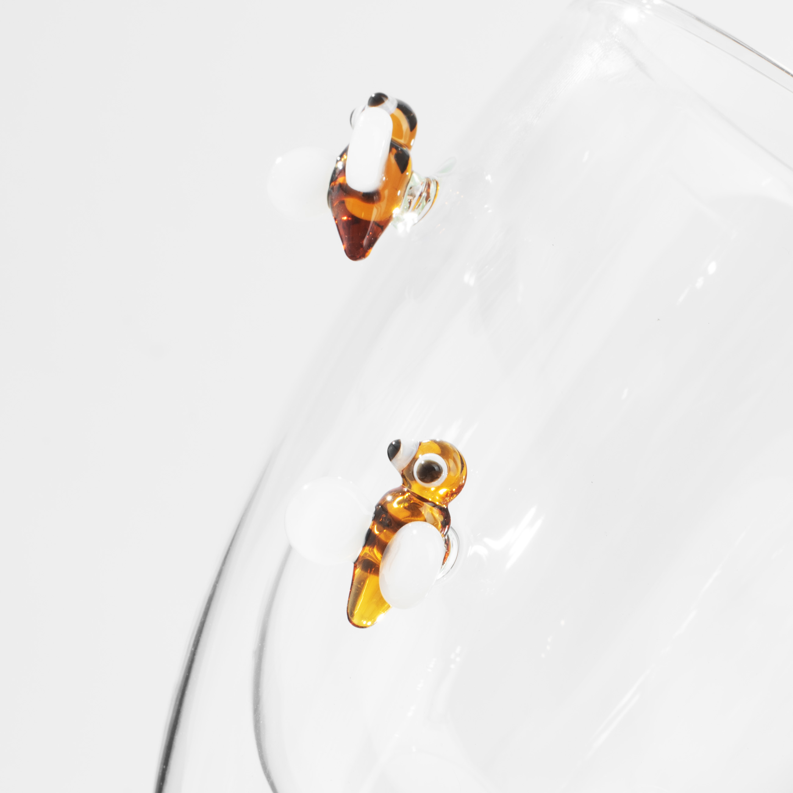 Кружка, 350 мл, стекло Б, Пчелы, Air decor