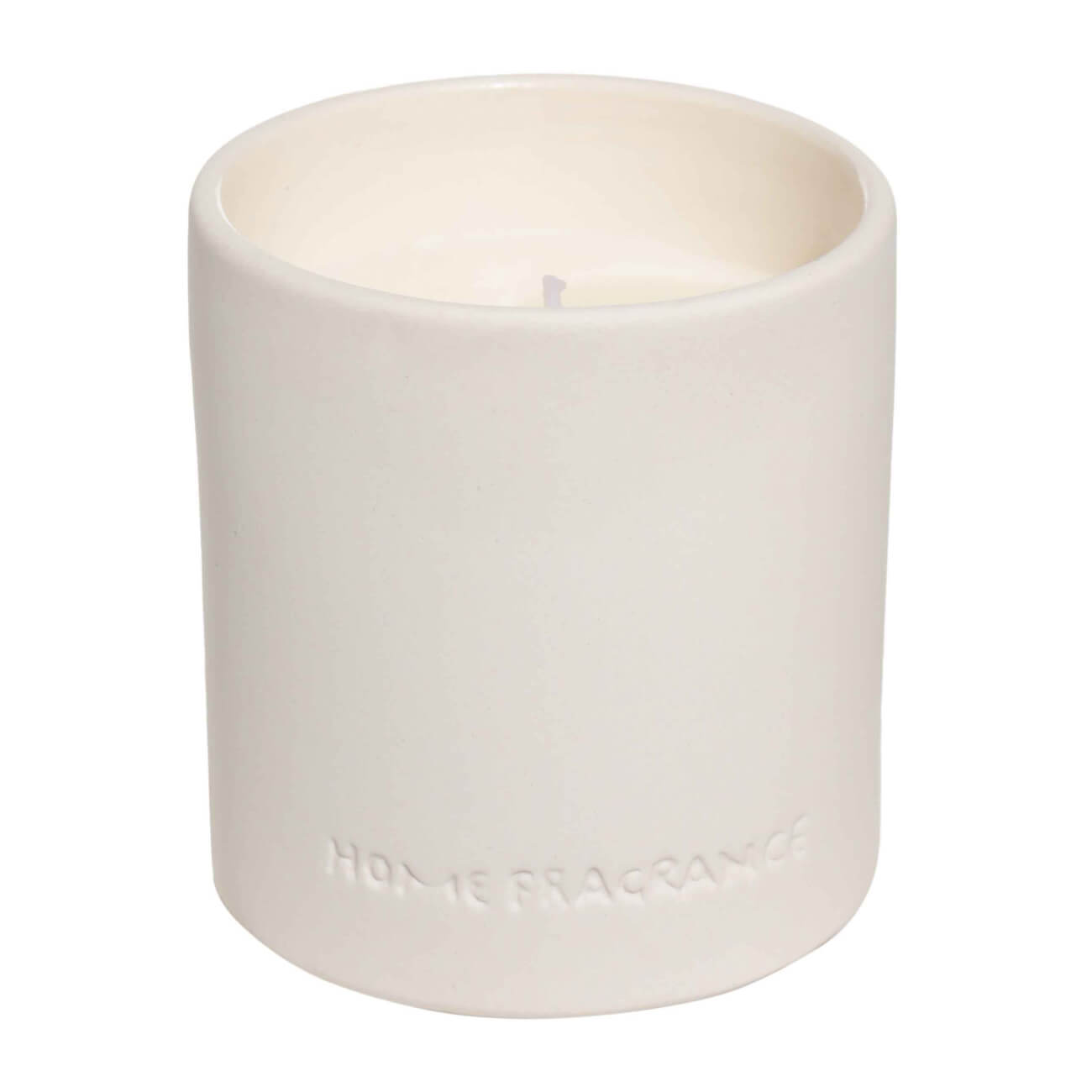 Свеча ароматическая, 9 см, в подсвечнике, керамика, белая, Neroli portofino, B&W свеча ароматизированная в подсвечнике жасмин белая 8 3 см