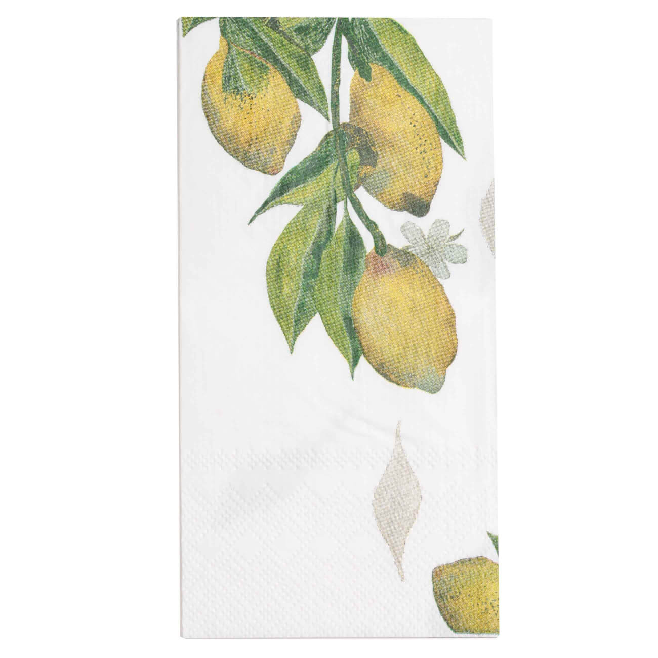 Салфетки бумажные, 33х33 см, 20 шт, прямоугольные, белые, Лимоны на ветке, Sicily in bloom салфетки бумажные 33х33 см 20 шт климт поцелуй art поцелуй