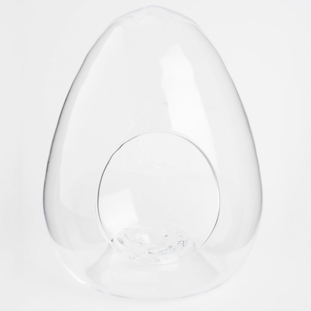 Конфетница, 23х26 см, стекло, Яйцо, Clear логическая головоломка колумбово яйцо
