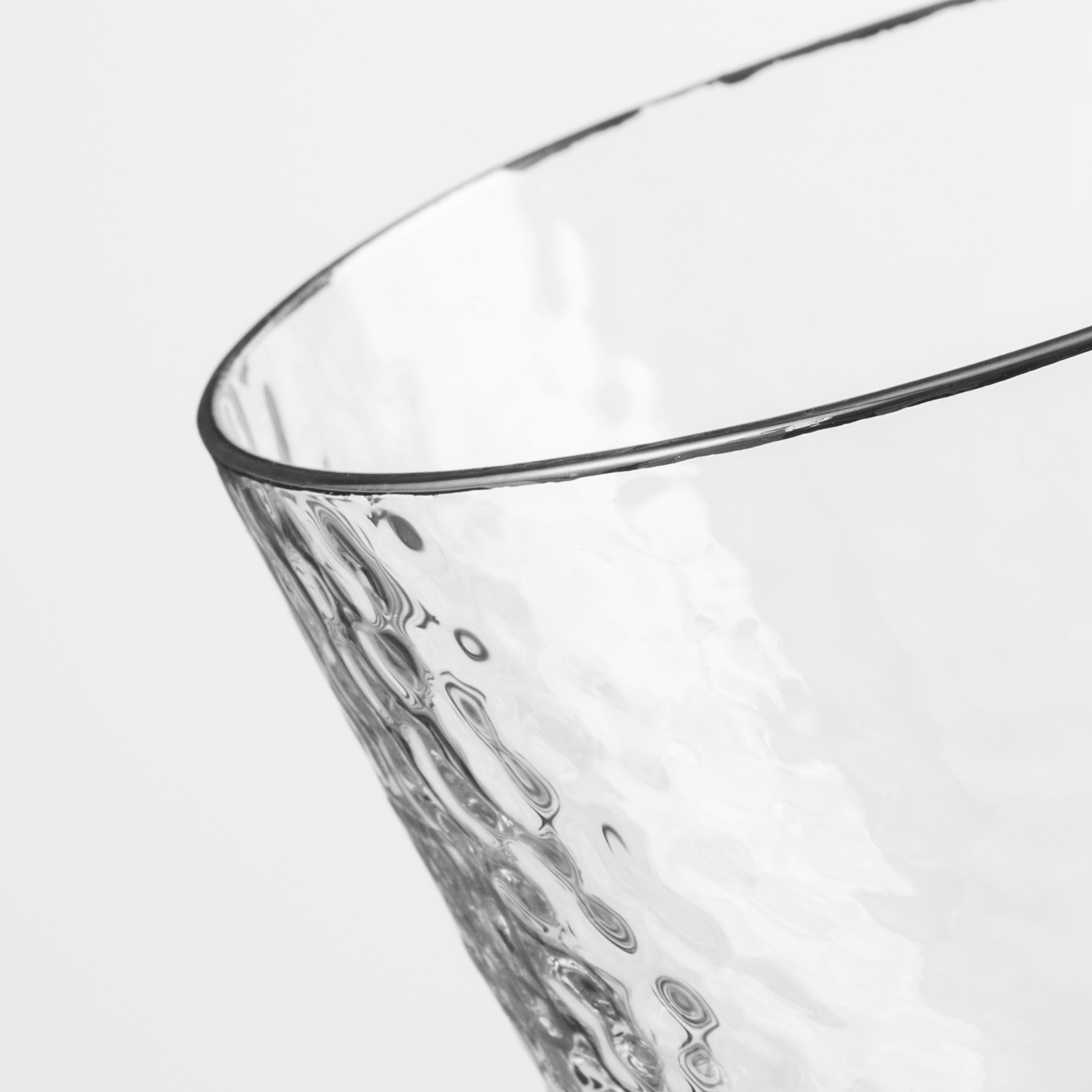 Стакан для виски, 270 мл, 2 шт, стекло, с серебристым кантом, Ripply silver изображение № 5