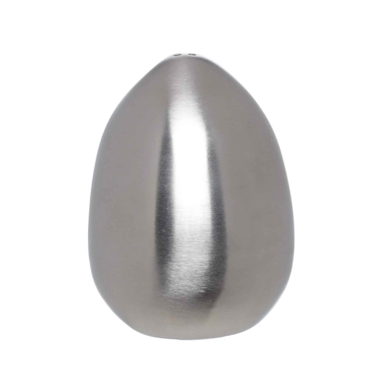 Емкость для соли или перца, 7 см, сталь, серебристая, Яйцо, Classic логическая головоломка колумбово яйцо
