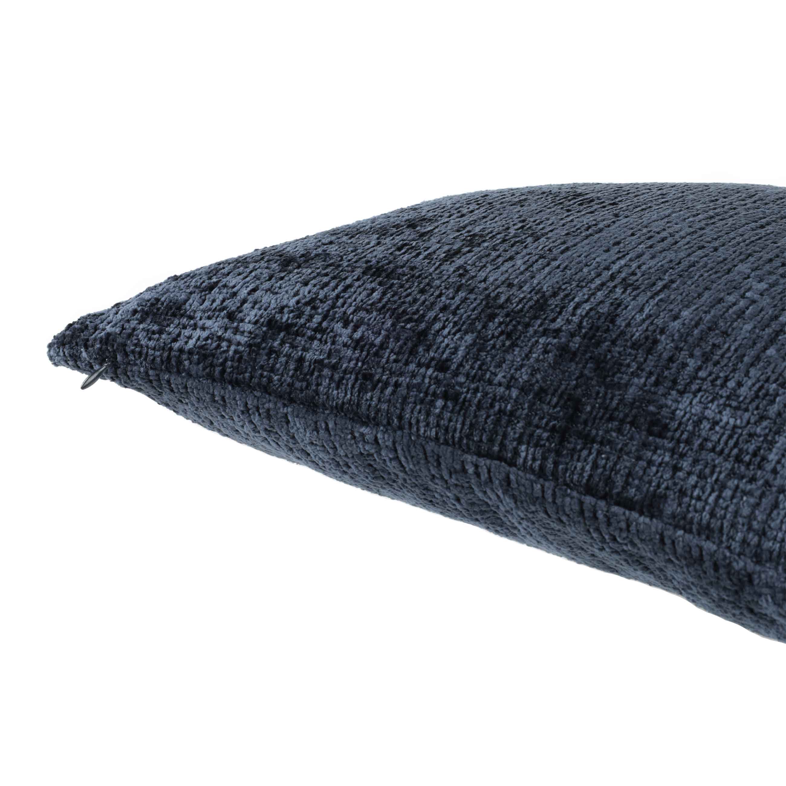 Подушка декоративная, 45х45, шенилл, темно-синяя, Chenill изображение № 2