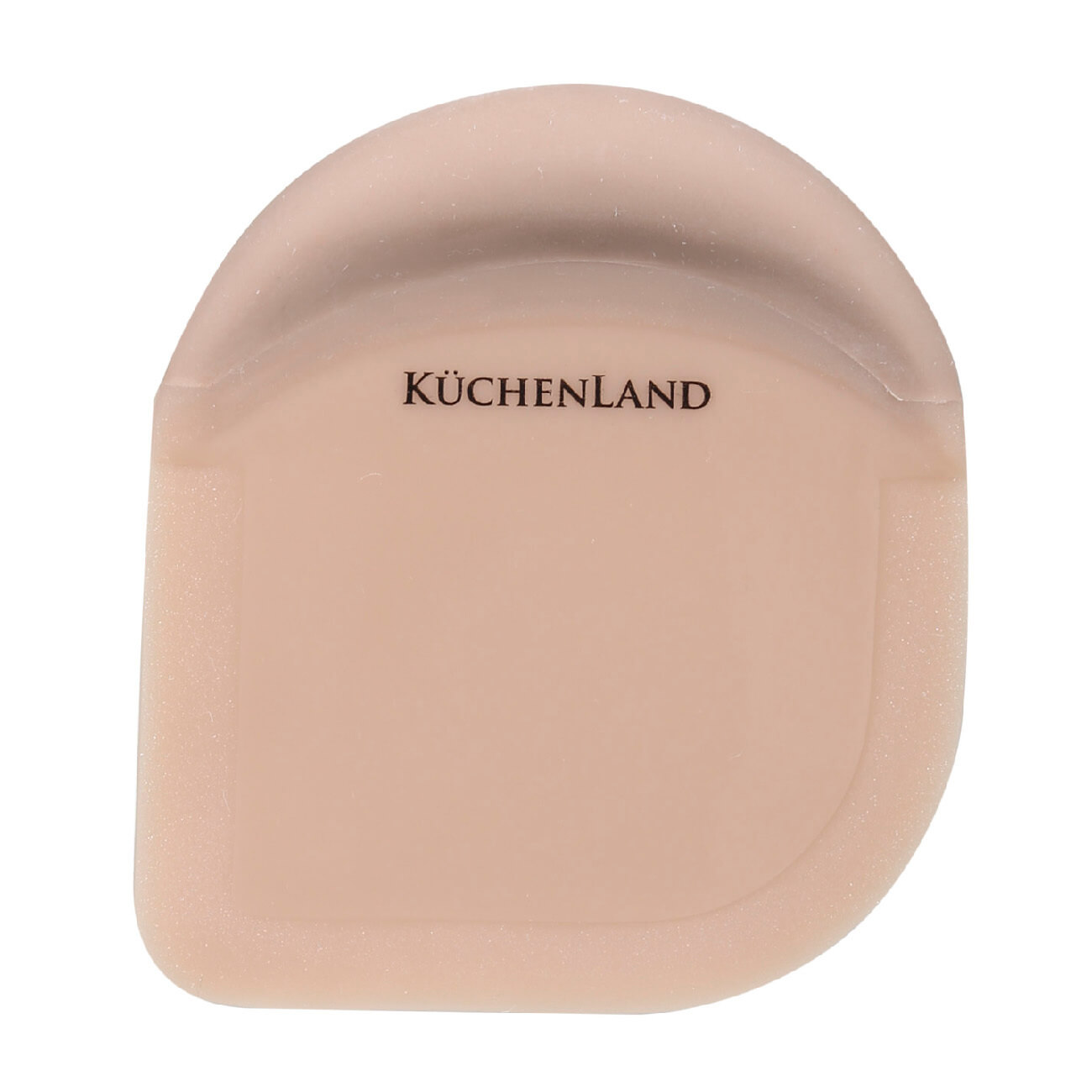 Kuchenland Шпатель кондитерский, 7x8 см, с держателем, нейлон, бежевый, Benefit