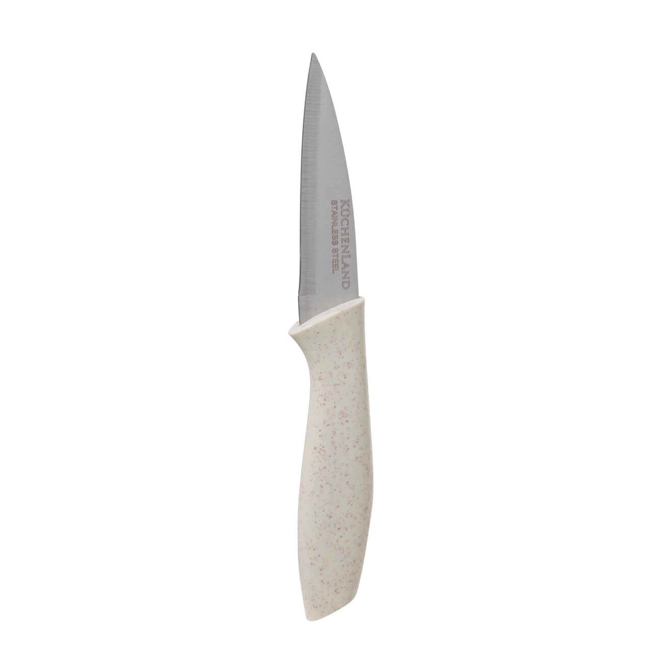 Нож для чистки овощей, 9 см, сталь/пластик, молочный, Speck-light кухонный нож для овощей накири western knife tojiro f 310 сталь vg 10 в картонной коробке