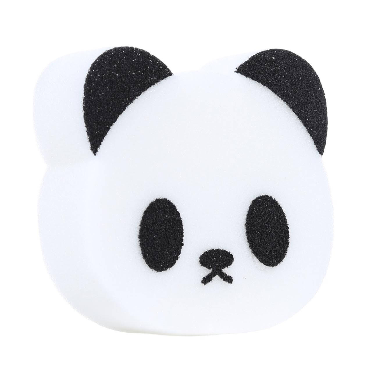 Губка для мытья тела, 12 см, детская, полиуретан, белая, Панда, Childhood шар фольгированный 30 панда