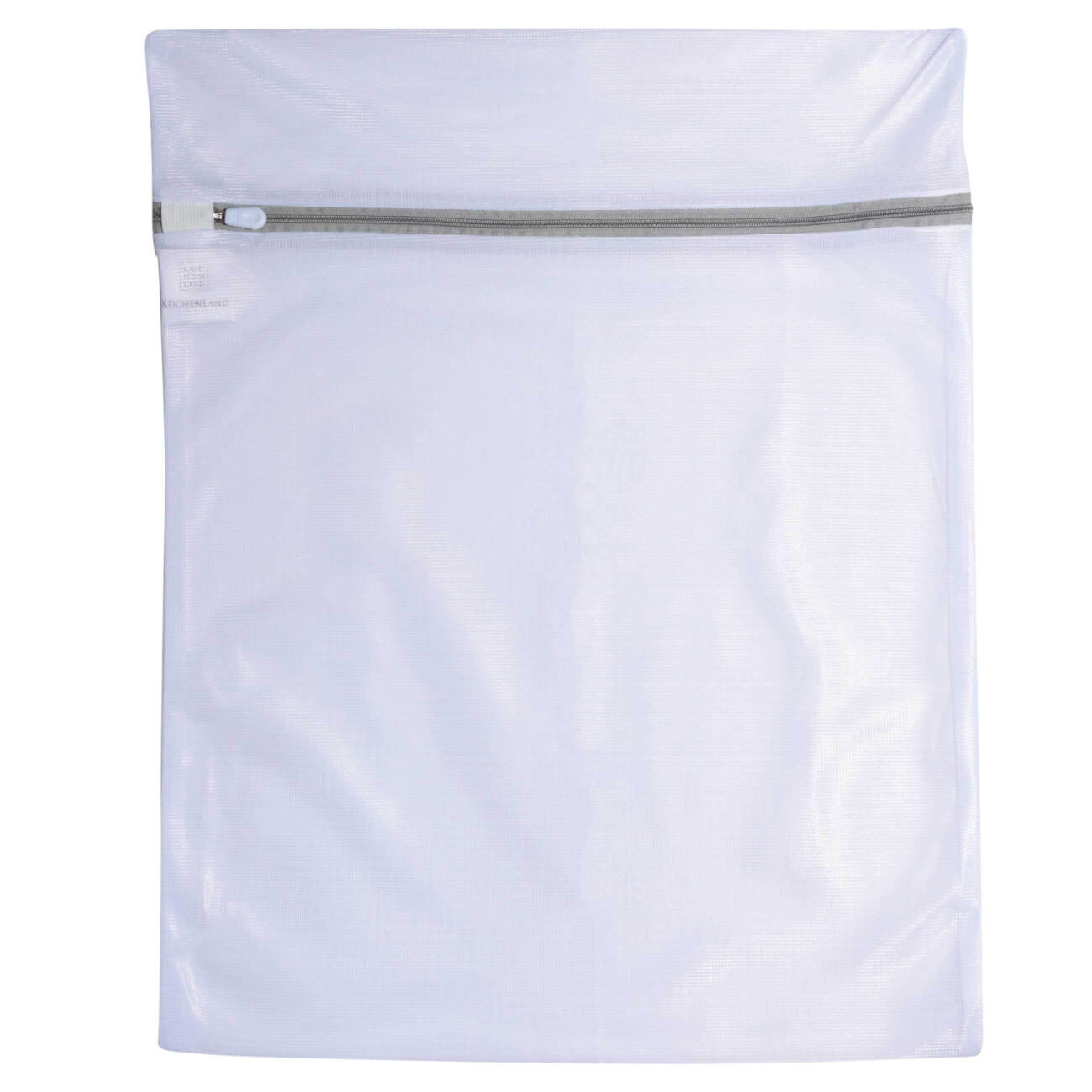 Мешок для стирки одежды, 40х50 см, полиэстер, бело-серый, Safety plus мешок для стирки бюстгальтеров essentielb цвет белый