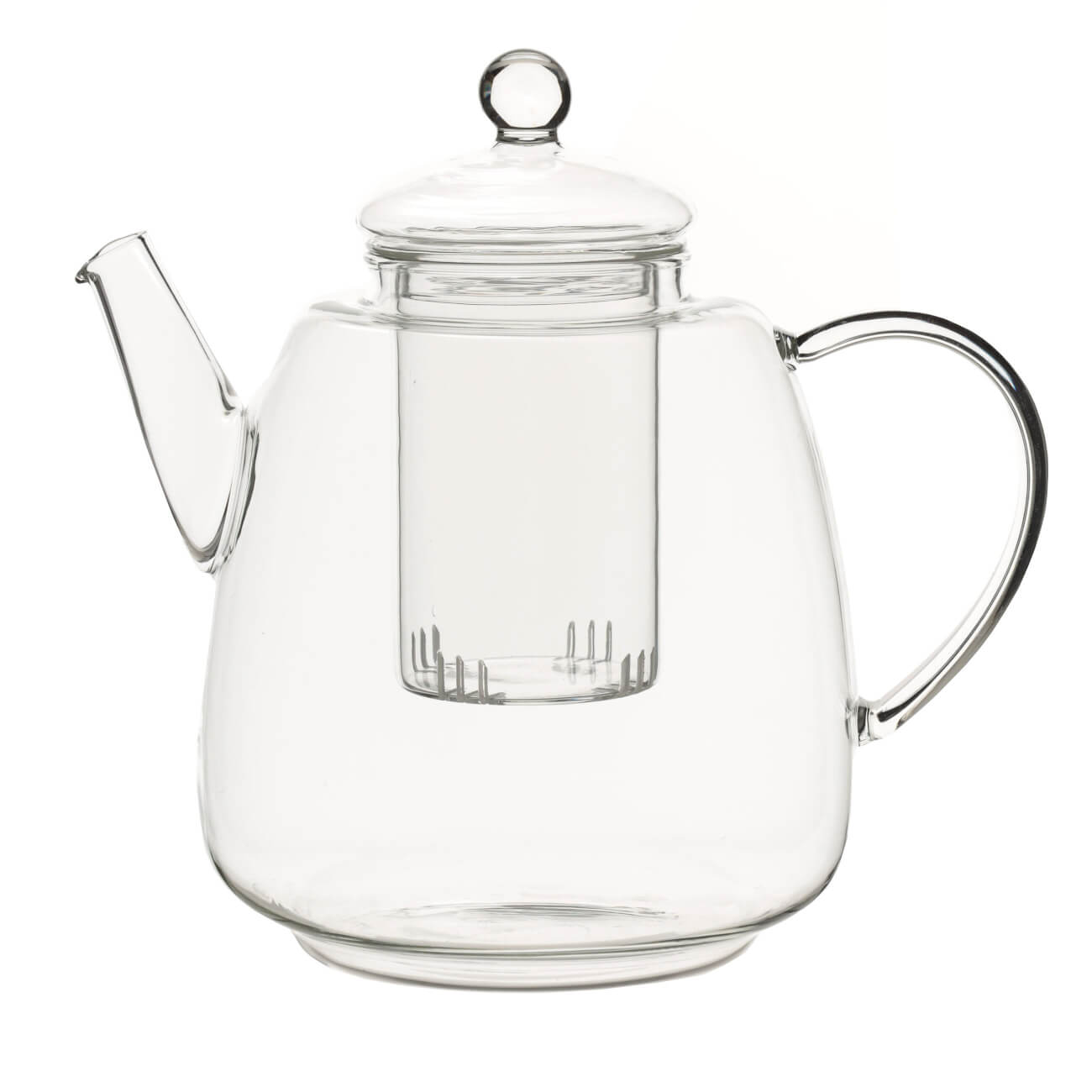 Чайник заварочный, 1,5 л, стекло Б, Clear чайник заварочный с чашками smart solutions 1 2л