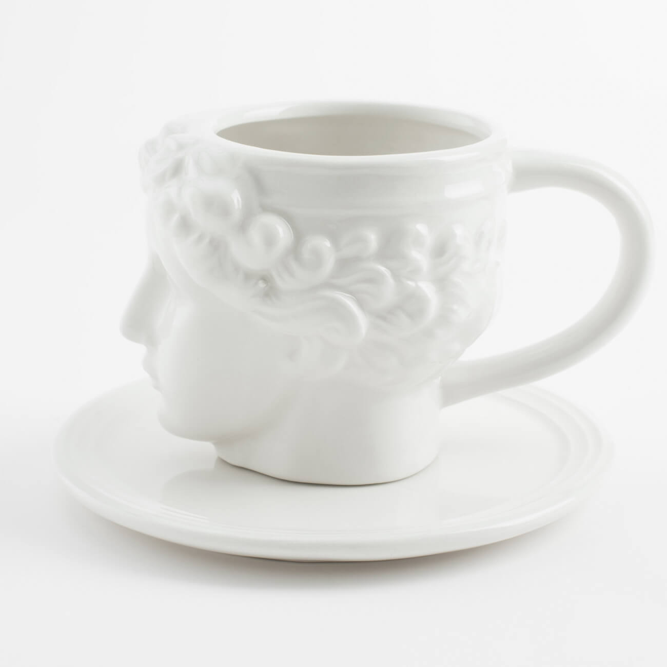 Пара чайная, 1 перс, 2 пр, 230 мл, керамика, молочная, Артемида, Olympus чайная пара семикаракорская керамика гостеприимная