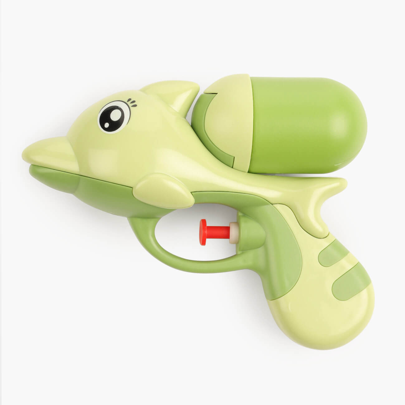 Пистолет водяной, 14 см, пластик, зеленый, Дельфин, Aquatic animals