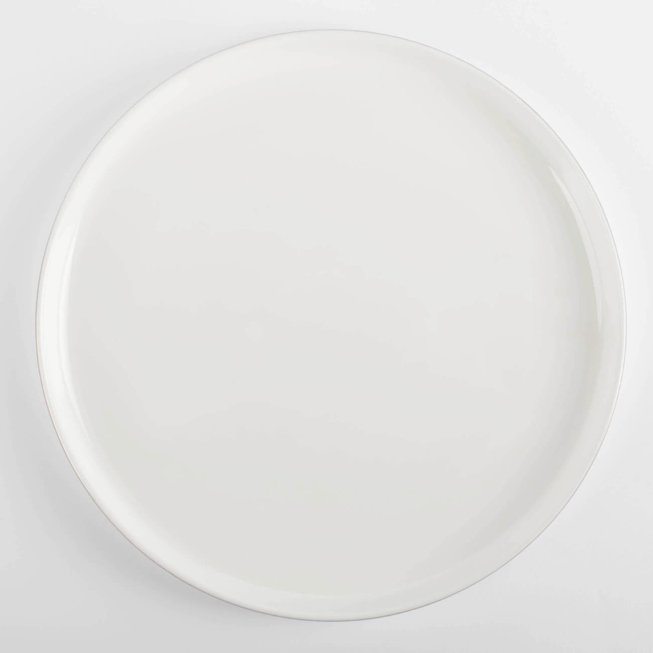 Тарелка обеденная, 26 см, фарфор F, белая, Ideal gold керамическая обеденная тарелка perfecto linea
