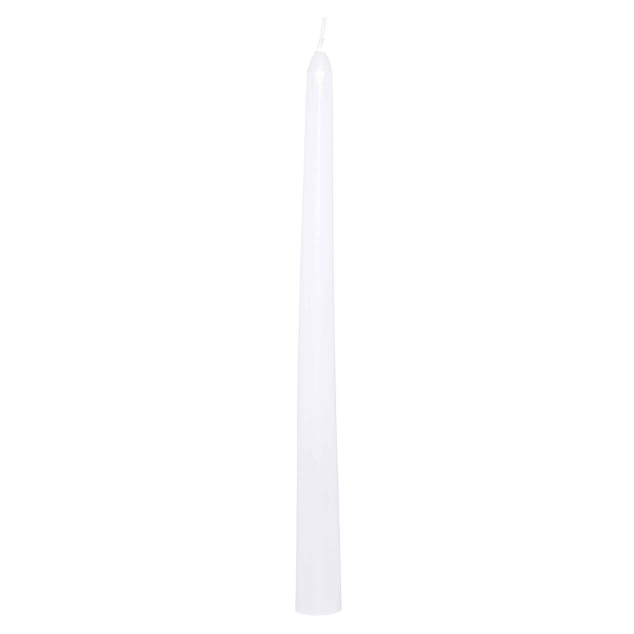 Свеча ароматическая, 26 см, 6 шт, тонкая, Ruby Mandarin Bellini, Luxury white свеча античная 2 3х 25 см лакированная металлик