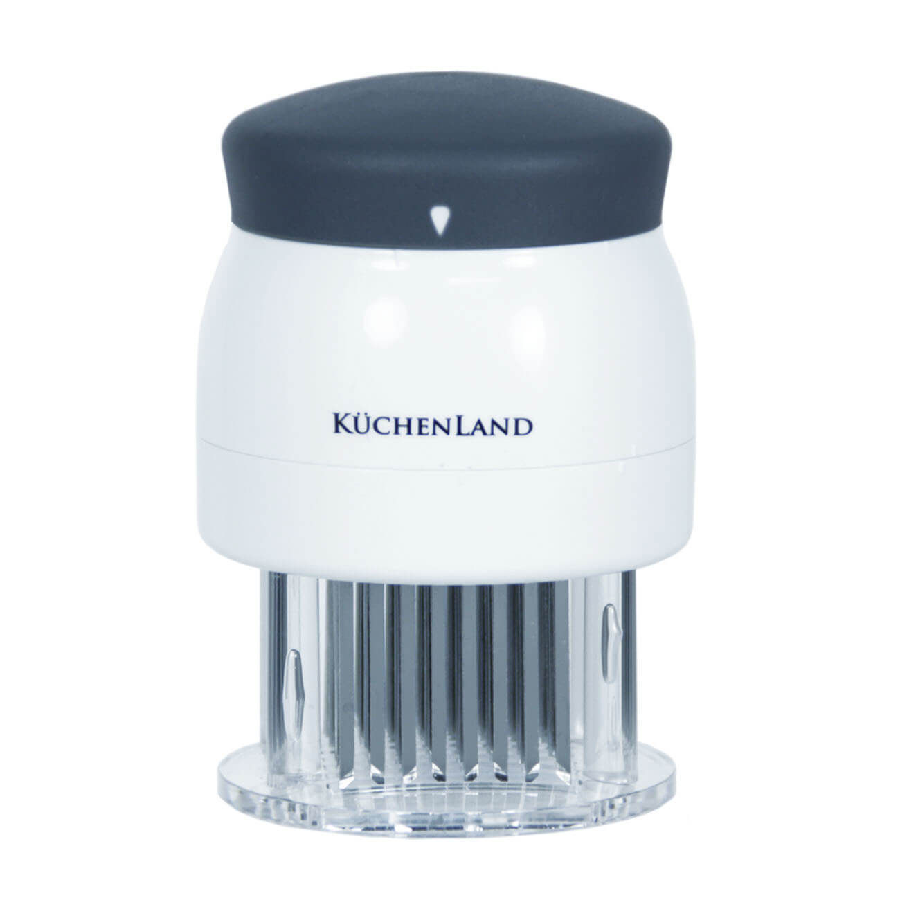Kuchenland Тендерайзер, 8х11 см, 72 лезвия, сталь/пластик, белый, Grinding лезвия запасные