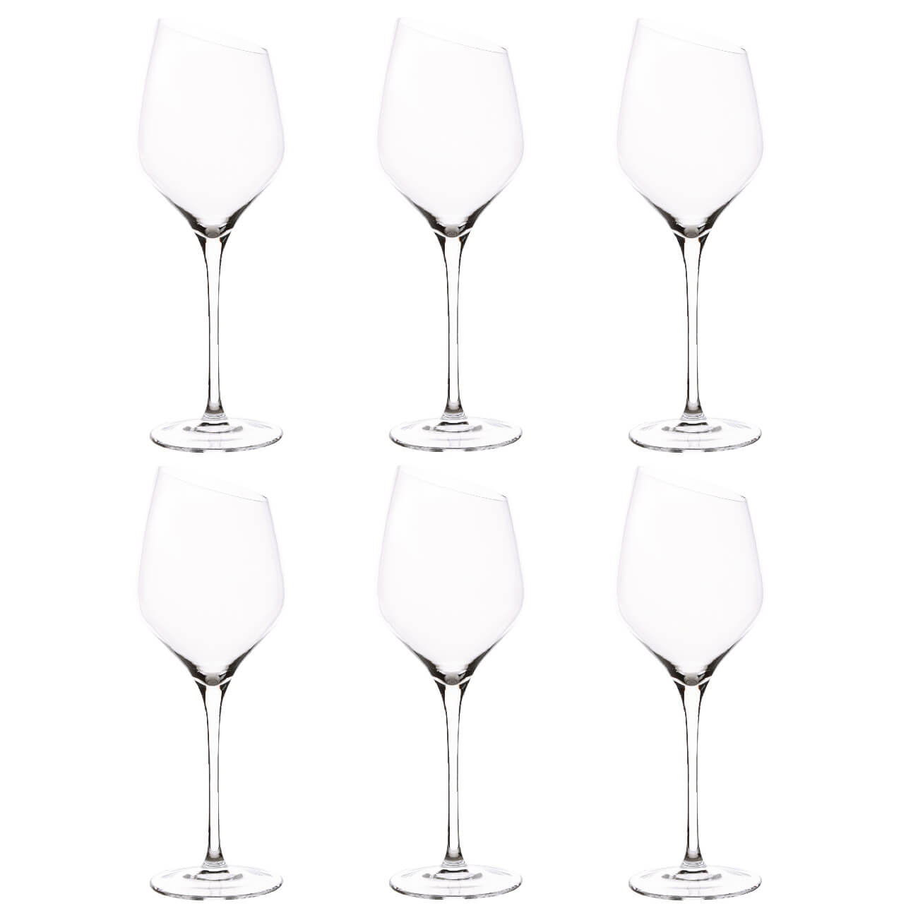 Бокал для белого вина, 460 мл, 6 шт, стекло, Charm L декантер 1 5 л с ручкой стекло charm l