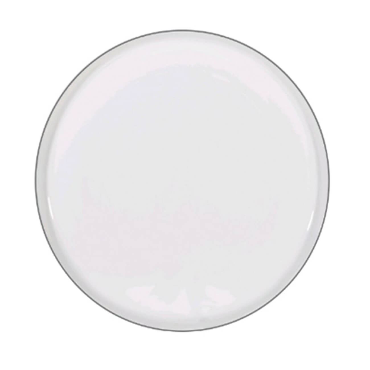 Тарелка десертная, 20 см, 2 шт, фарфор F, белая, Ideal silver - фото 1