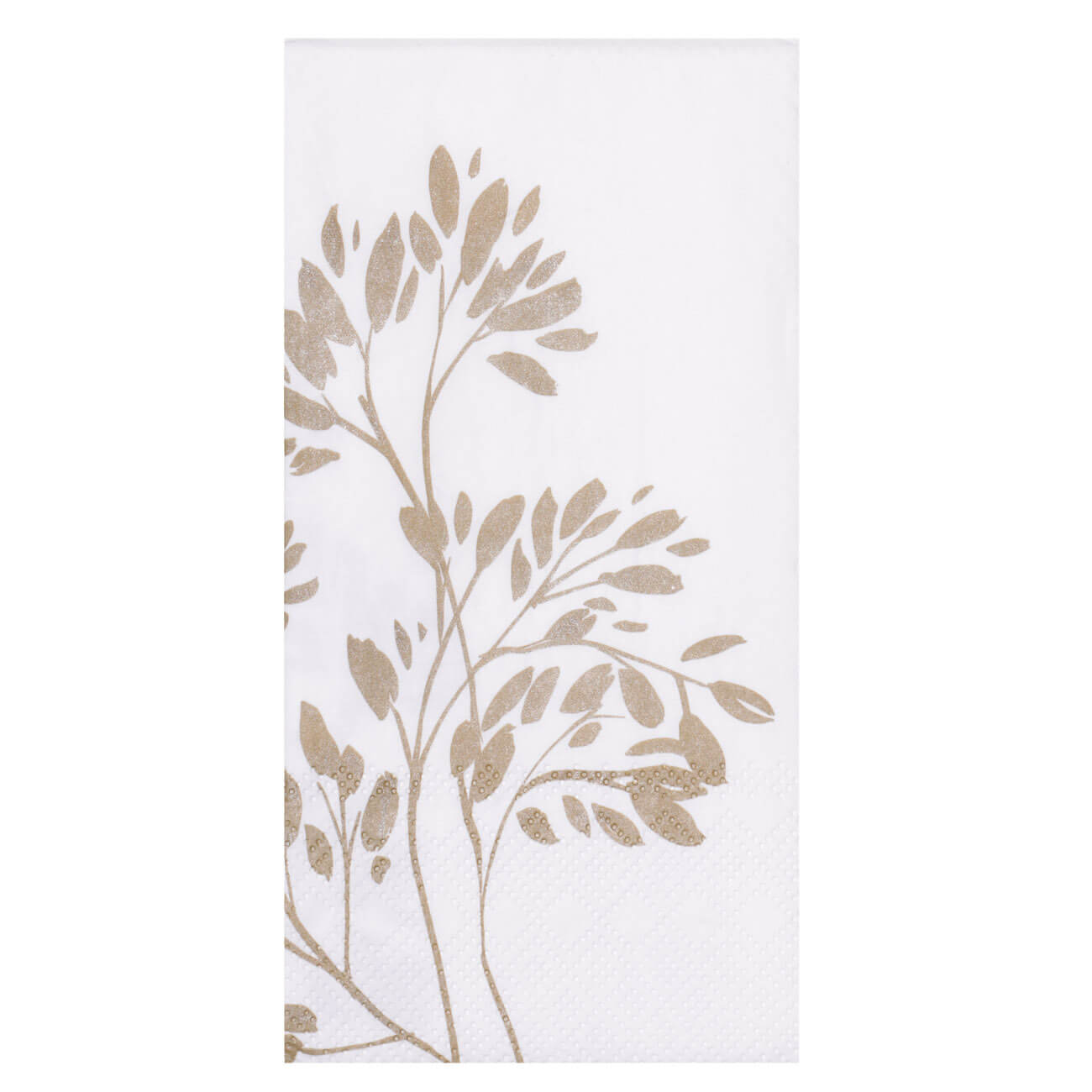 Салфетки бумажные, 33х33 см, 20 шт, прямоугольные, белые, Золотистые листья, Print белые прочные салфетки для работы с острыми и грубыми поверхностями higen