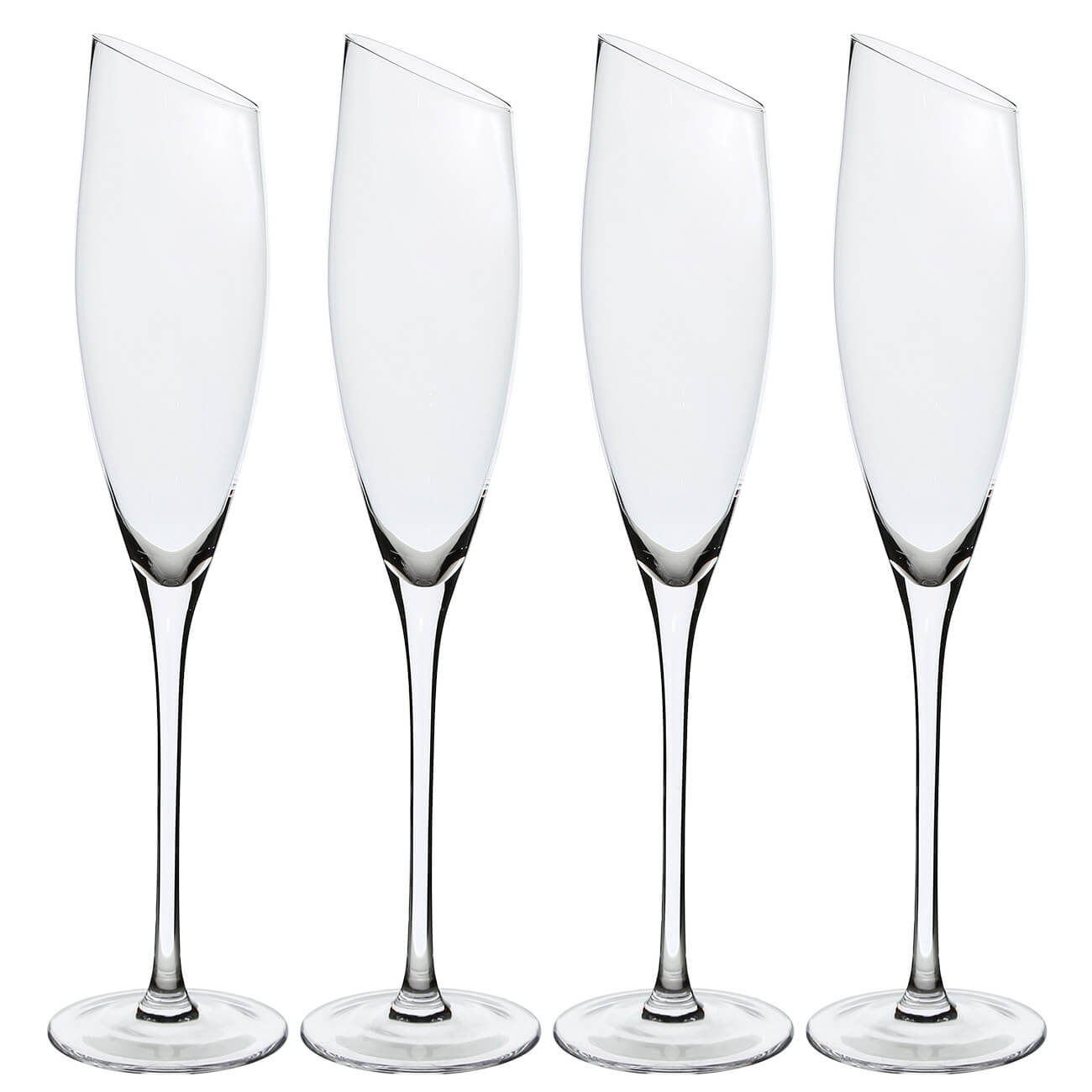 Бокал для шампанского, 180 мл, 4 шт, Charm L одноразовый прозрачный бокал для шампанского ооо комус