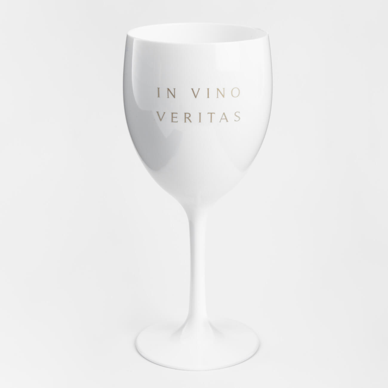 Бокал для вина, 340 мл, пластик, белый, Course заглушка arh line 3750a vol глухая arlight пластик