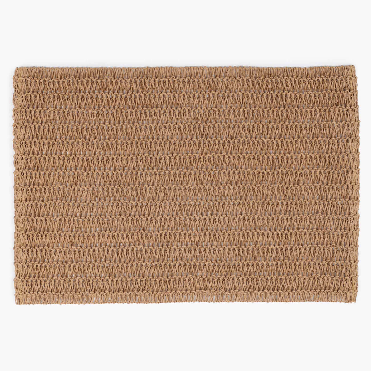 Салфетка под приборы, 30x45 см, целлюлоза, прямоугольная, коричневая, Straw салфетка под приборы 30x45 см пвх прямоугольная бежево коричневая полосы mats