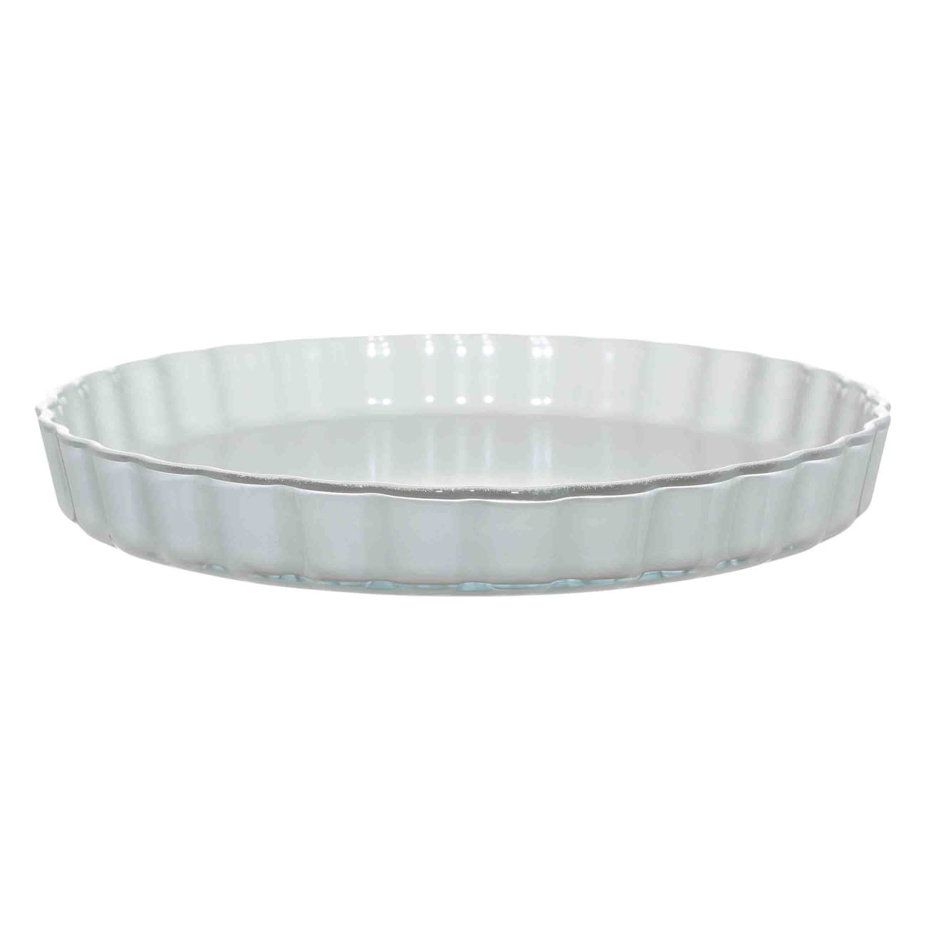 Форма для запекания, 27 см, стекло Т, с покрытием, круглая, бежевая, Cook coating ваза nicole стекло бежевая 20 см