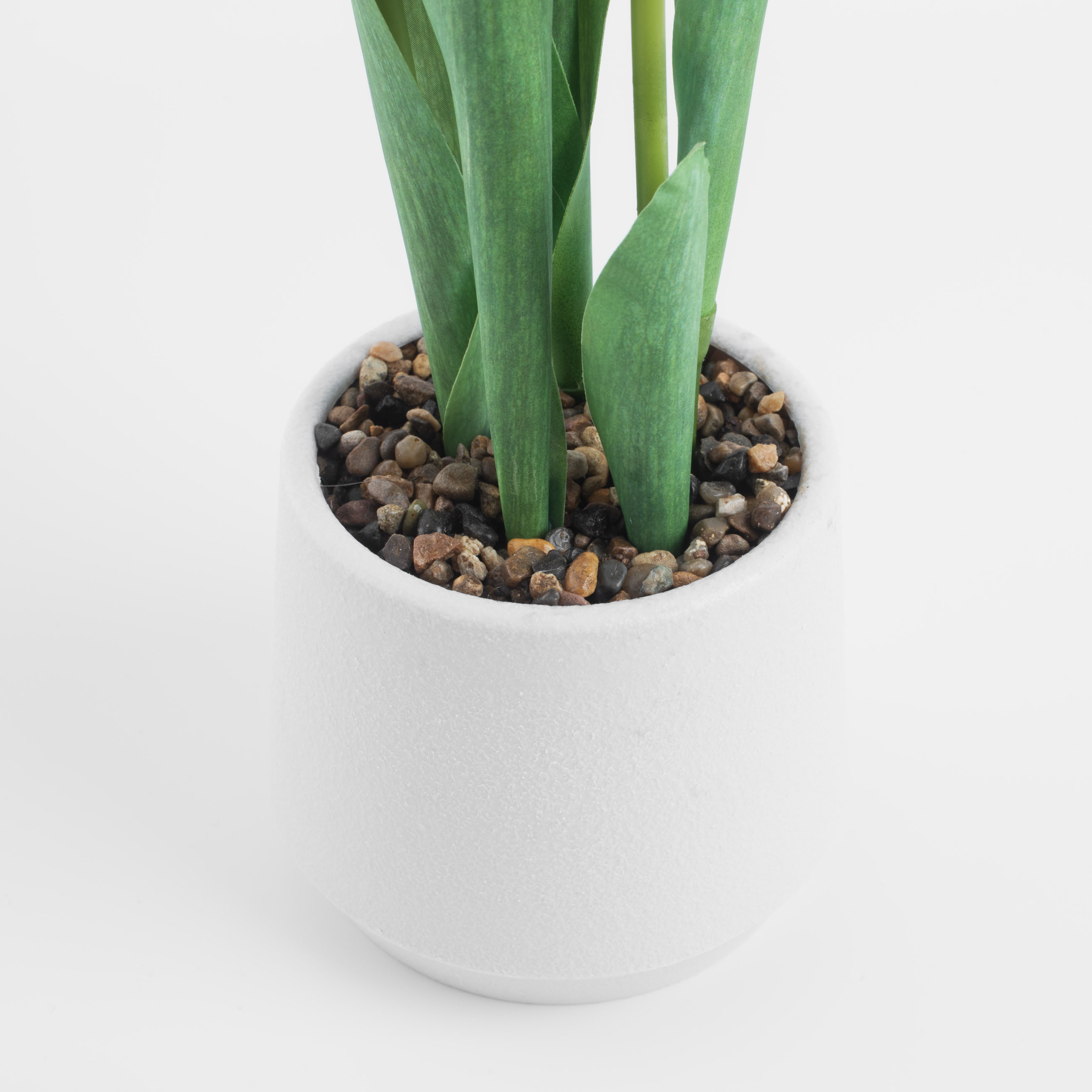 Растение искусственное, 36 см, в горшке, полиэстер/пластик, Розовые тюльпаны, Tulip garden изображение № 3