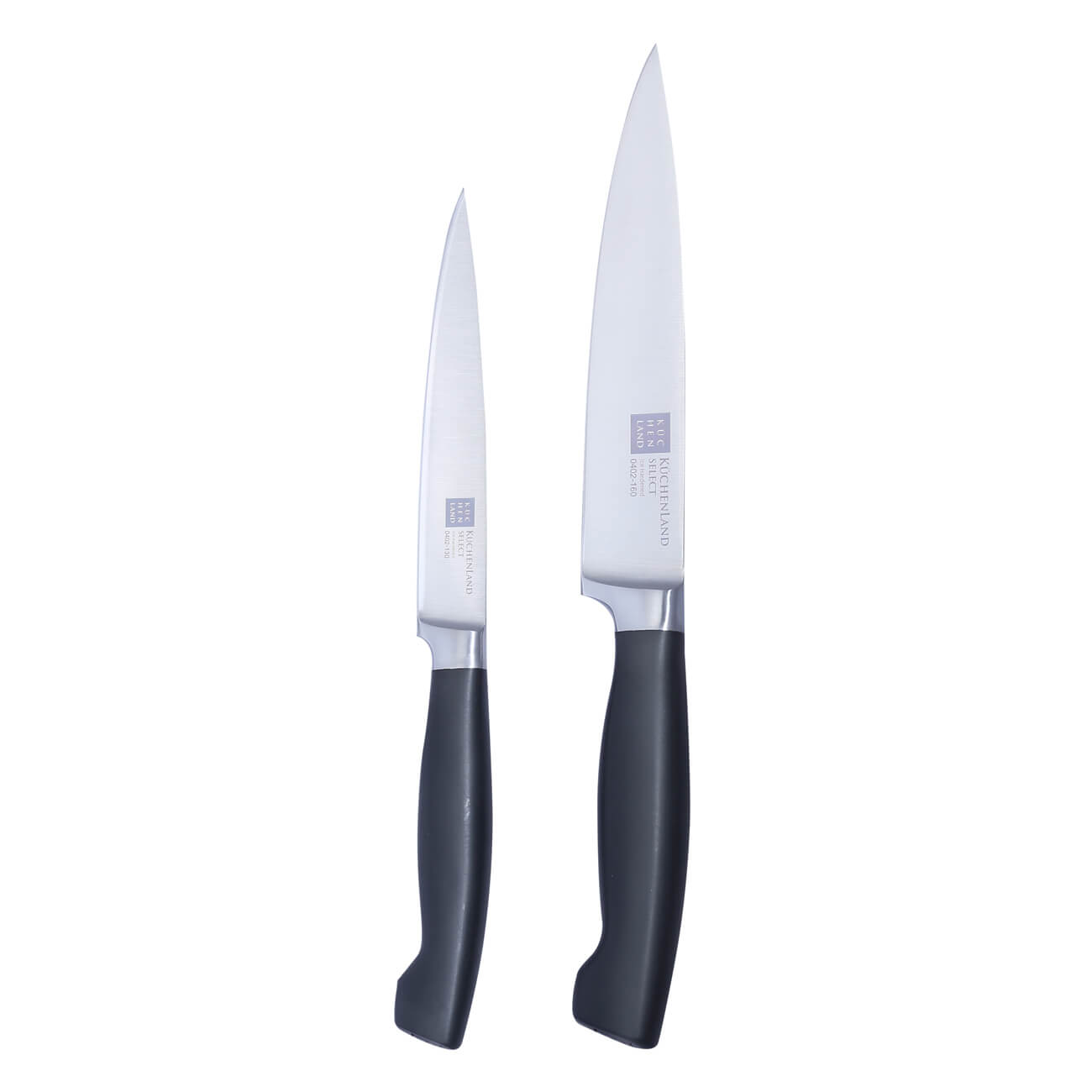 Kuchenland Набор ножей, 2 пр, сталь/пластик, Select