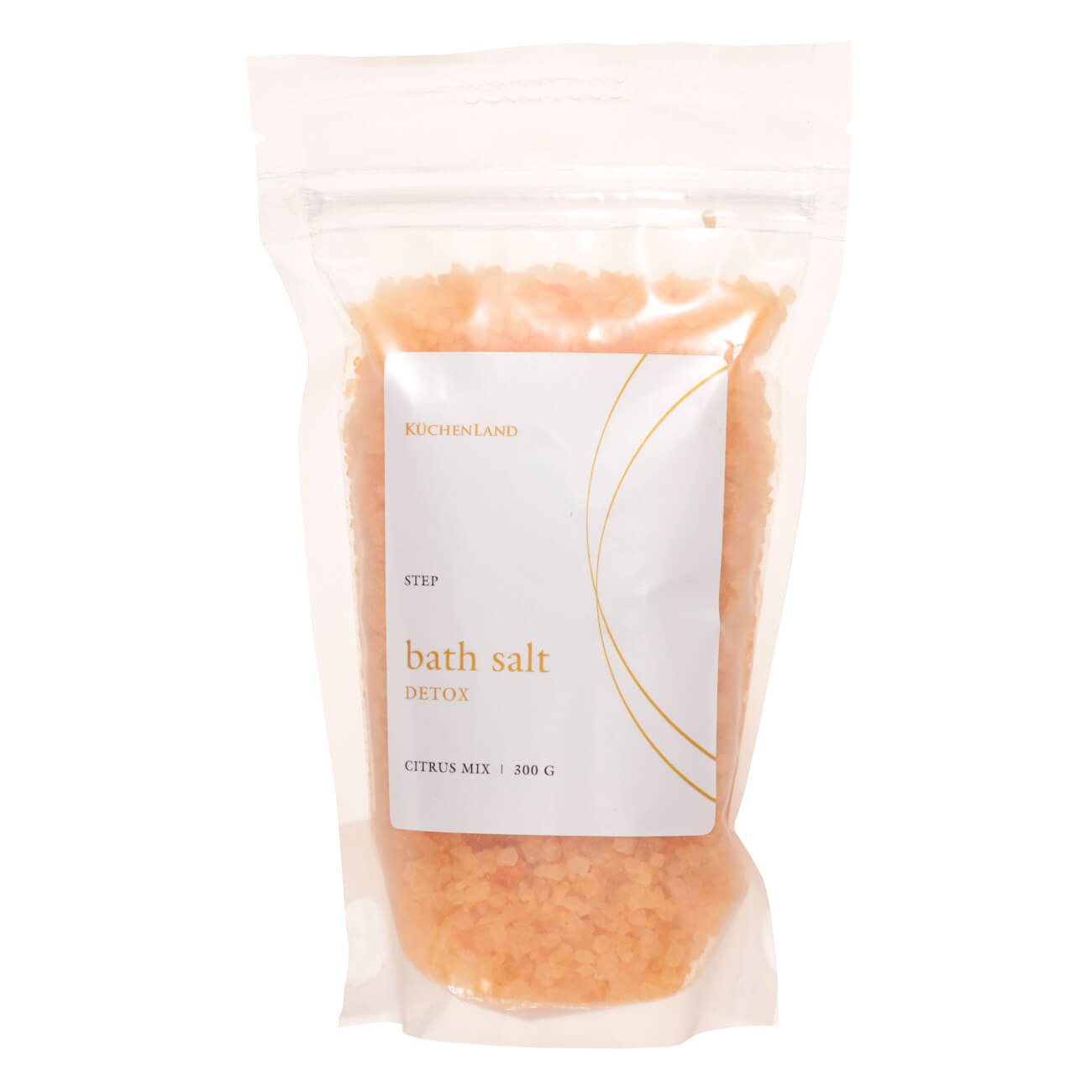 Соль для ванны, 300 гр, детокс, оранжевая, Цитрусовый микс, Step соль для ванны 350 гр восстанавливающая желтая пачули fragrant salt