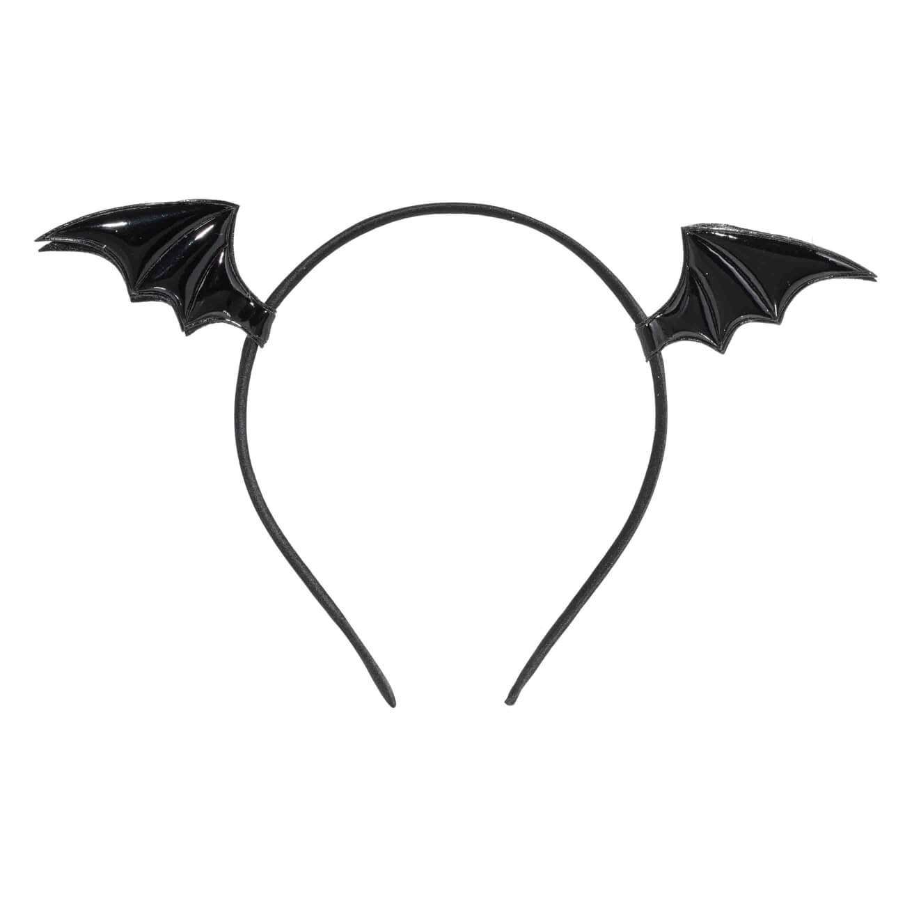 Ободок карнавальный, 15х13 см, полиэстер/пластик, черный, Крылья дракона, Hairstyle - фото 1