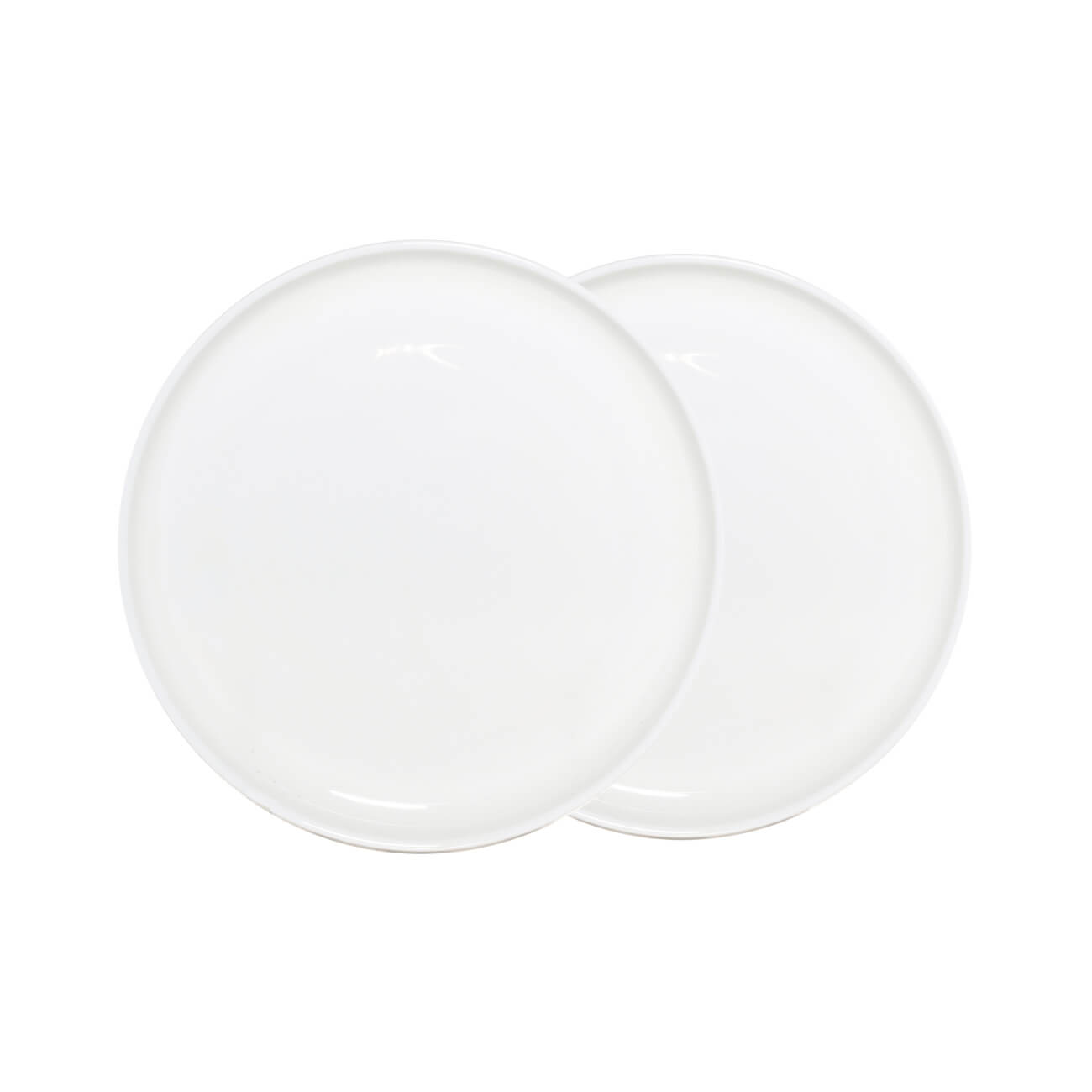 Тарелка десертная, 20 см, 2 шт, фарфор F, белая, Ideal white керамическая десертная тарелка perfecto linea