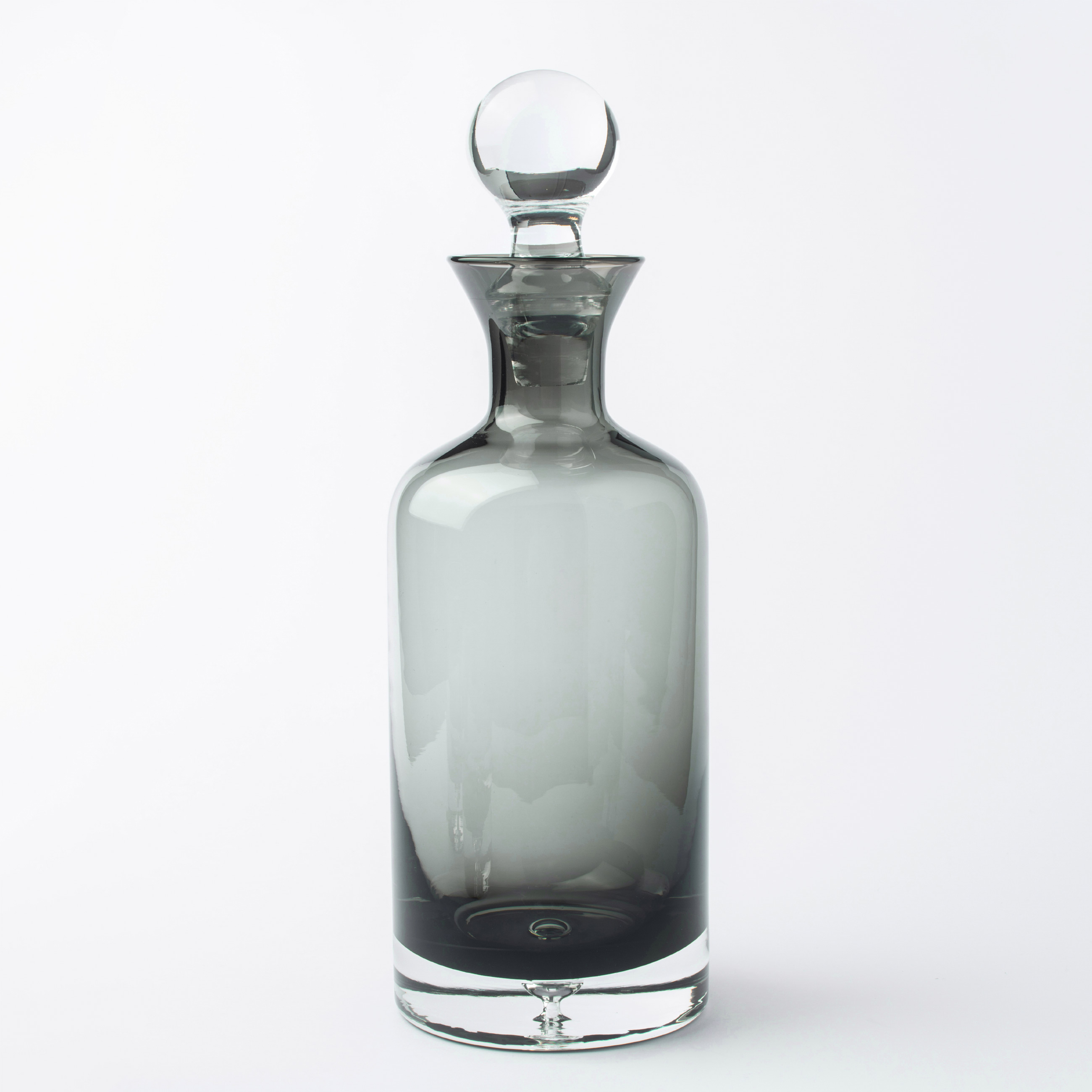 Набор для виски, 2 перс, 3 пр, графин/стаканы, стекло, серый, Flavor изображение № 4