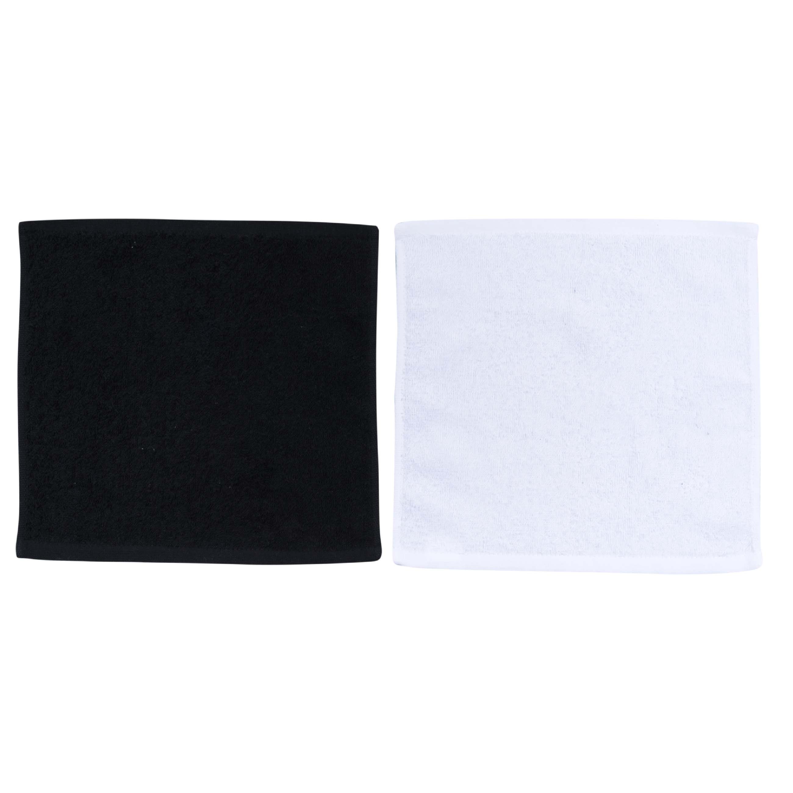 Полотенце, 30х30 см, 4 шт, в корзине, хлопок/лоза, черное/белое, Basket towel изображение № 3
