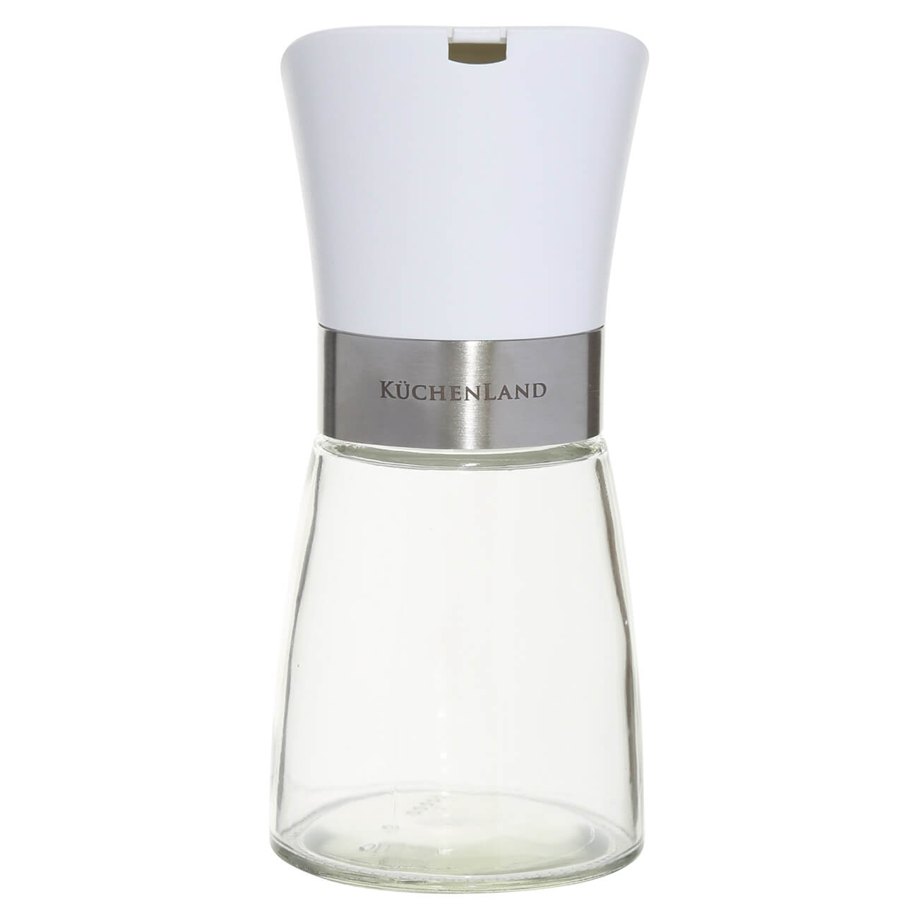 Сахарница-дозатор, 15 см, 170 мл, стекло/пластик, белая, B&W ваза бренди на низкой ножке с белой свечой 11 5×13 8 см 9 ч стекло