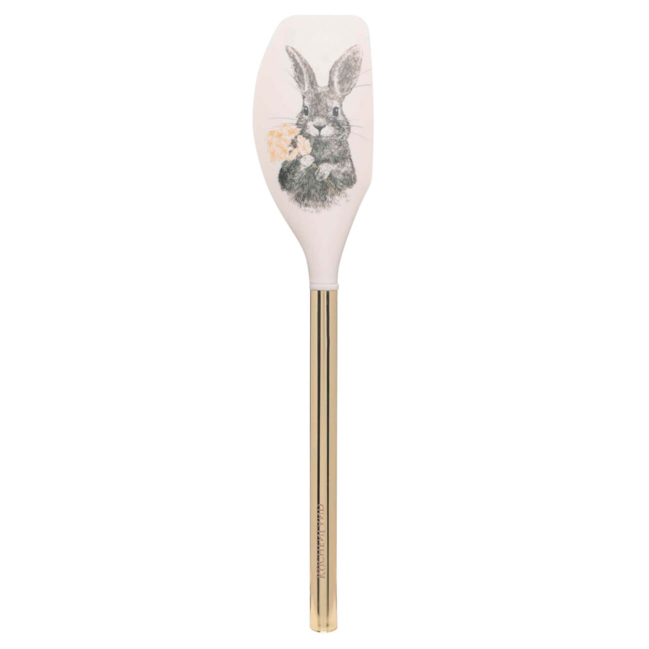 Лопатка-шпатель, 31 см, силикон/металл, серая, Пасхальный кролик, Easter gold ваза декоративная 22 см полирезин серая кролик в венке pure easter