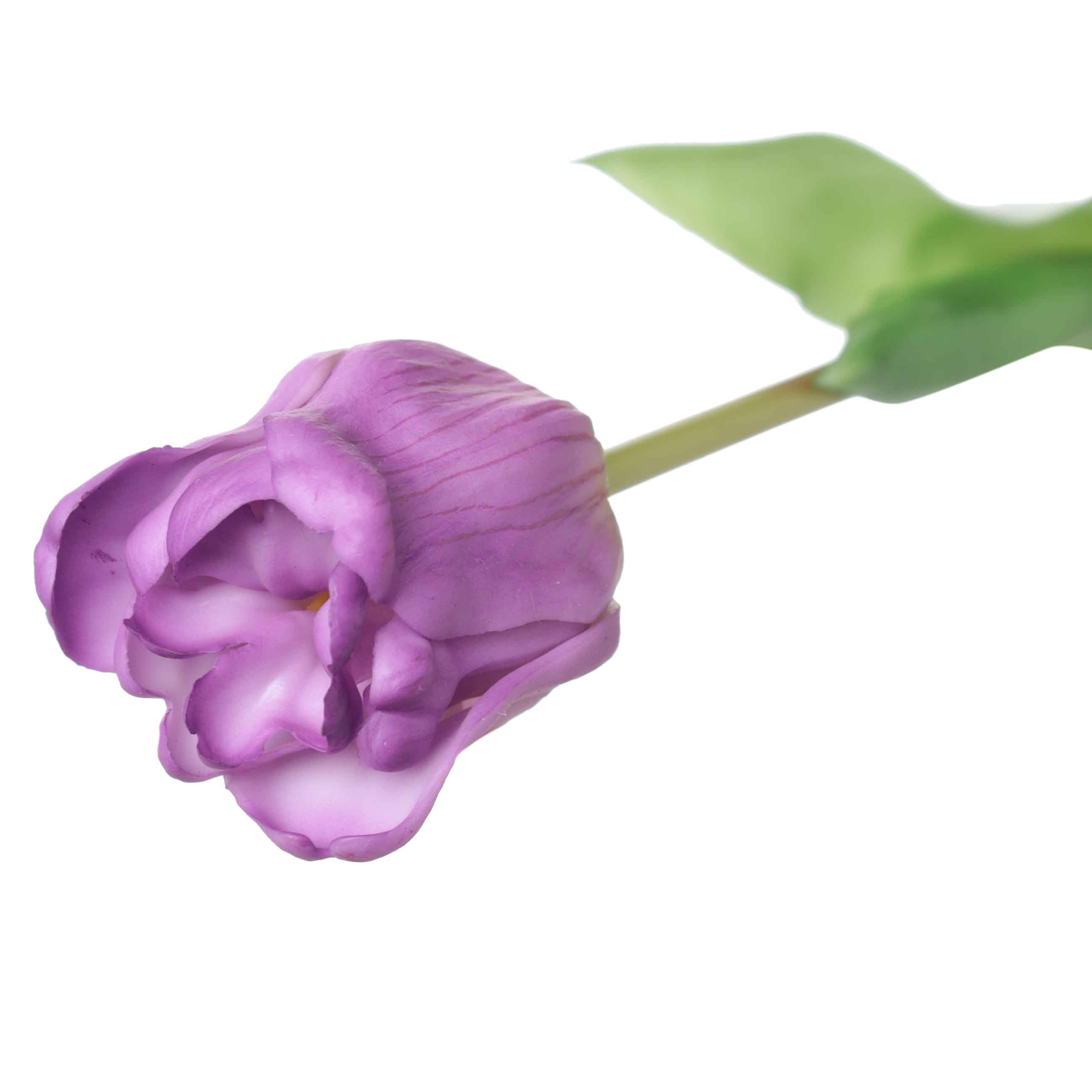 Цветок искусственный, 47 см, ТЭП, лиловый, Тюльпан, Tulip garden изображение № 2