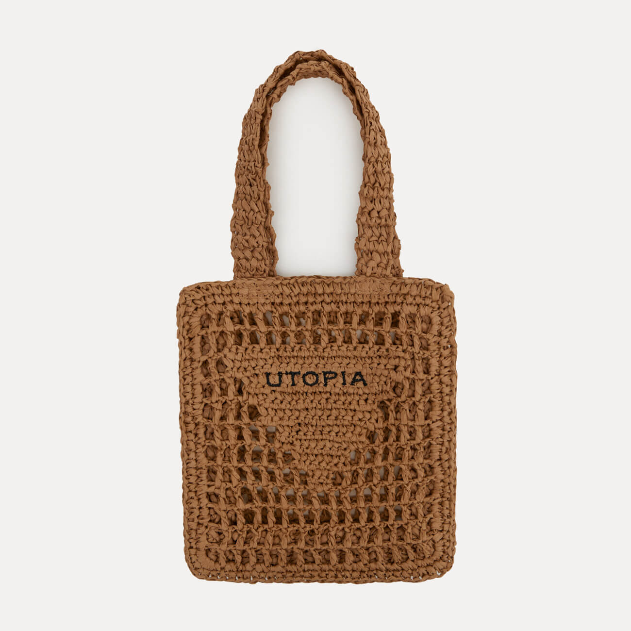 Сумка пляжная, 24х19 см, плетеная, целлюлоза, бежевая, Banjo сумка wandrd tech bag small бежевая tp sm yt 2