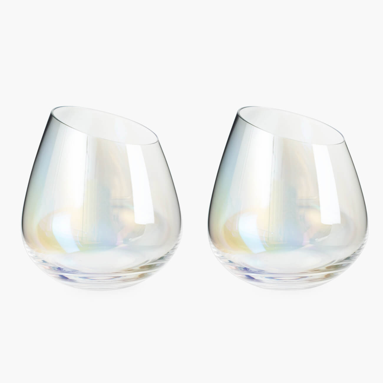 Стакан, 400 мл, 4 шт, стекло, перламутр, Charm L polar бокал для белого вина 460 мл 6 шт стекло charm l