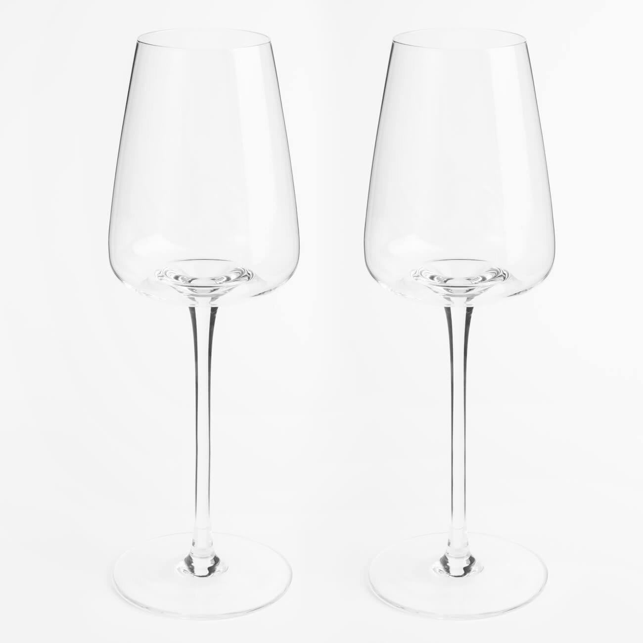 Бокал для белого вина, 350 мл, 2 шт, стекло, Sorento patrician бокалы для белого вина 6 шт