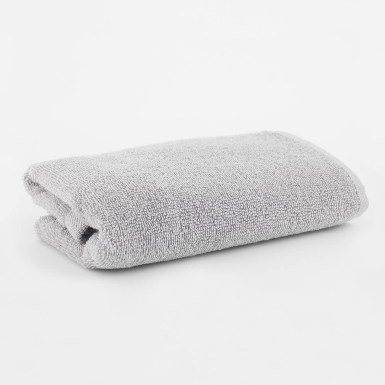Полотенце, 50х90 см, хлопок, светло-серое, Wellness бумажное полотенце лайма