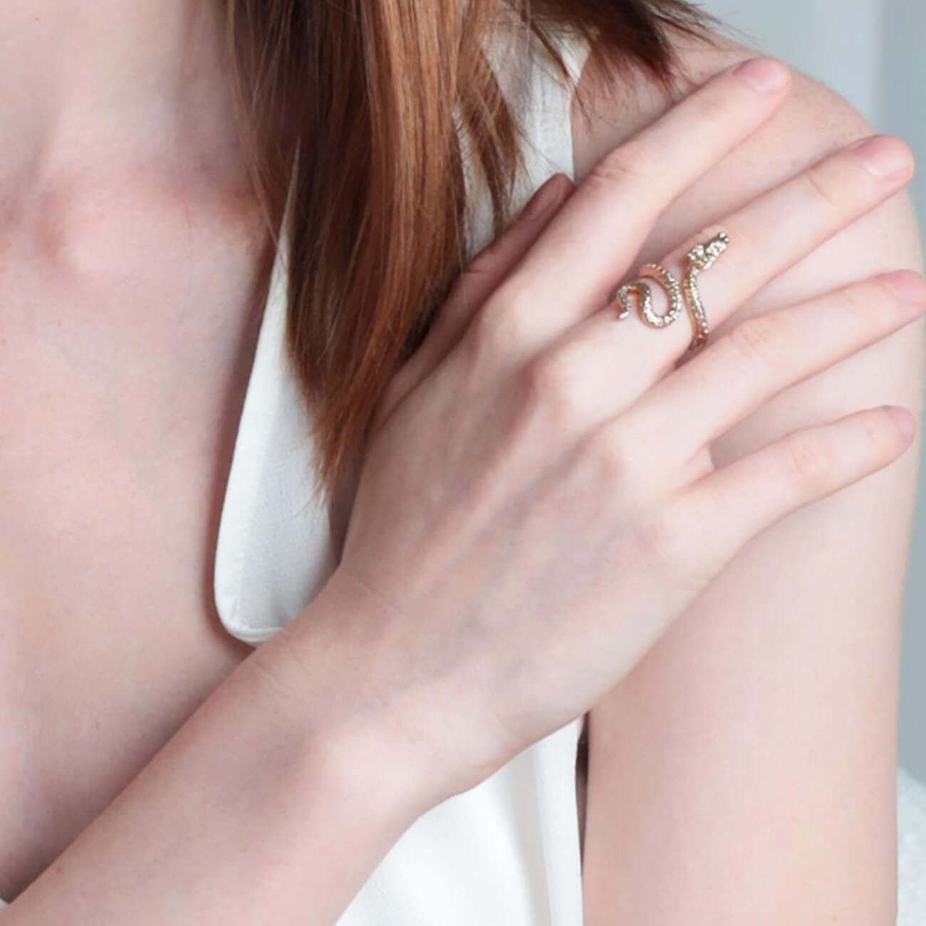 Кольцо, р. S-M, единый размер, металл, золотистое, Дракон, Jewelry dragon кольцо для салфеток 6 см металл золотистое ветка с листьями print