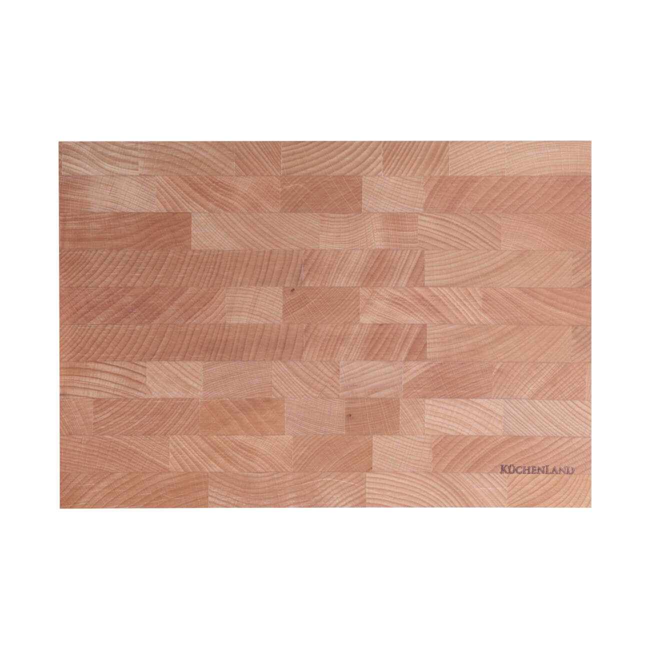 Доска разделочная, 30х20 см, бук, прямоугольная, торцевая, B-wood доска разделочная бамбук 28х20х1 5 см прямоугольная h 1763