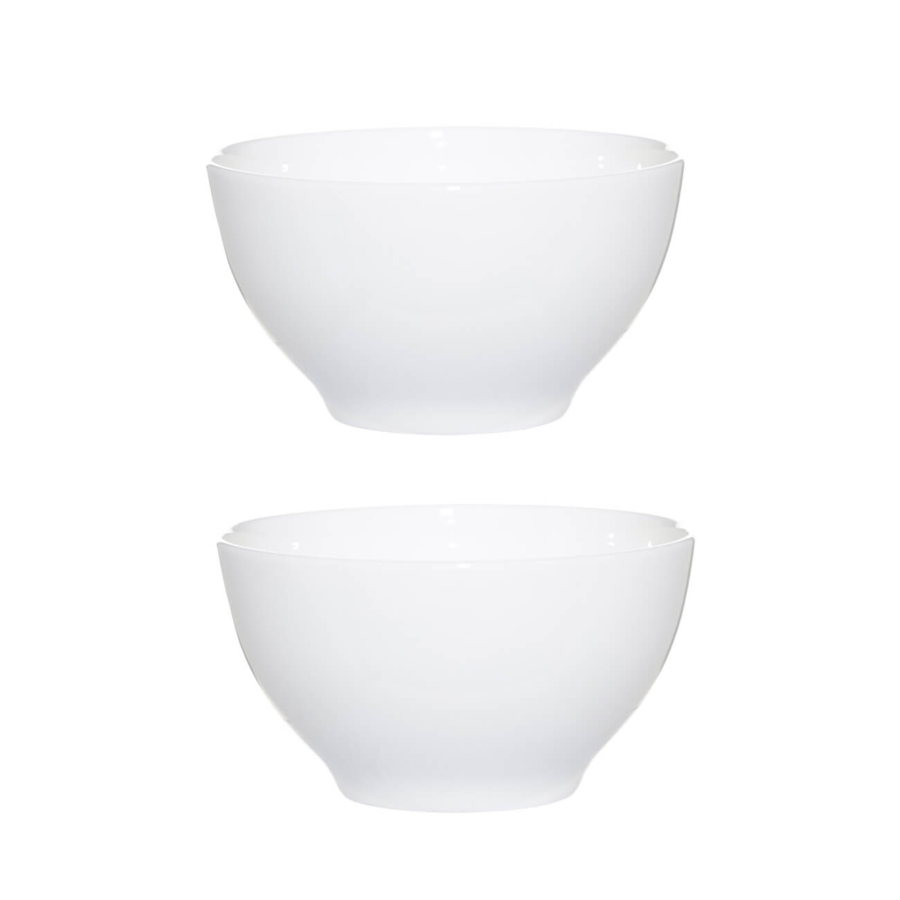 Пиала, 12х6 см, 2 шт, фарфор F, белая, Ideal white тарелка nd play свет 27 см фарфор