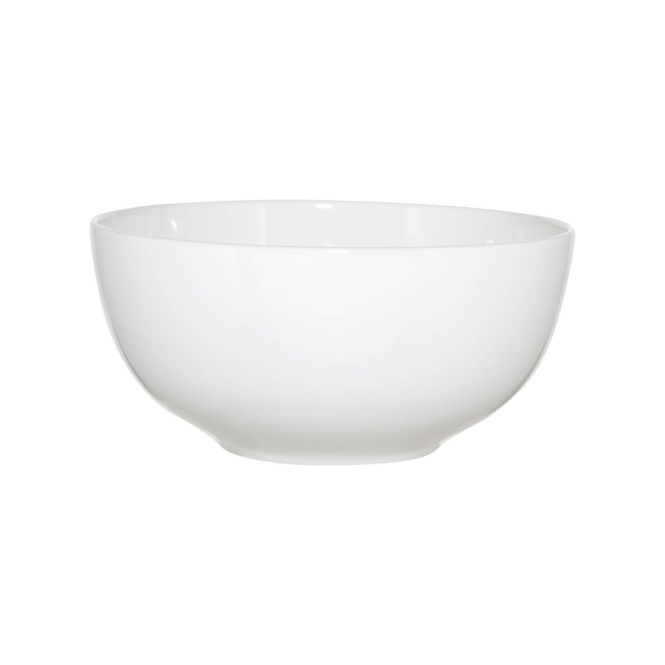 Салатник, 15х7 см, 800 мл, фарфор F, белая, Ideal white тарелка обеденная 26 см фарфор f белая ideal white