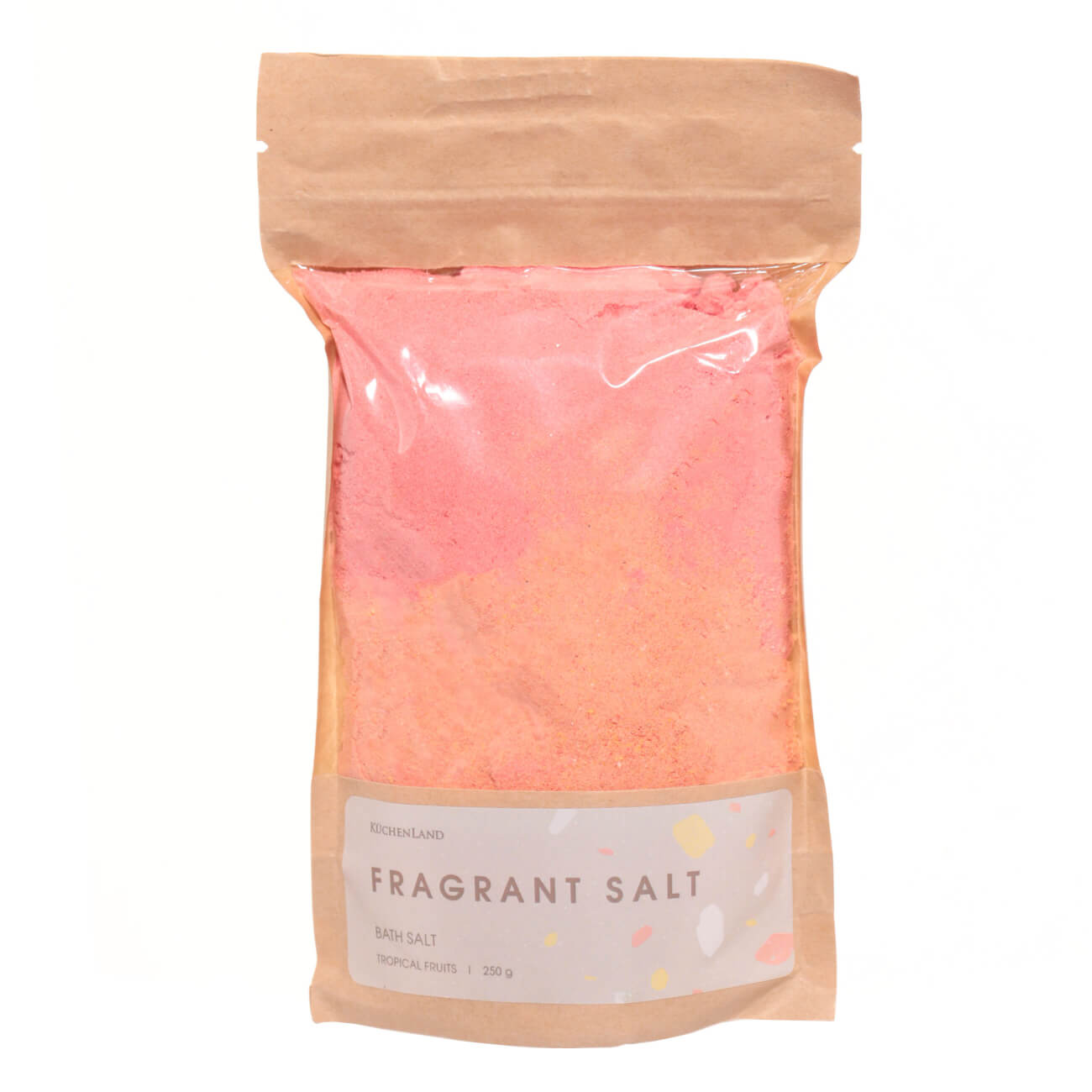 Соль для ванны, 250 гр, шипучая, желто-красная, Тропические фрукты, Fragrant salt красная угроза панов в