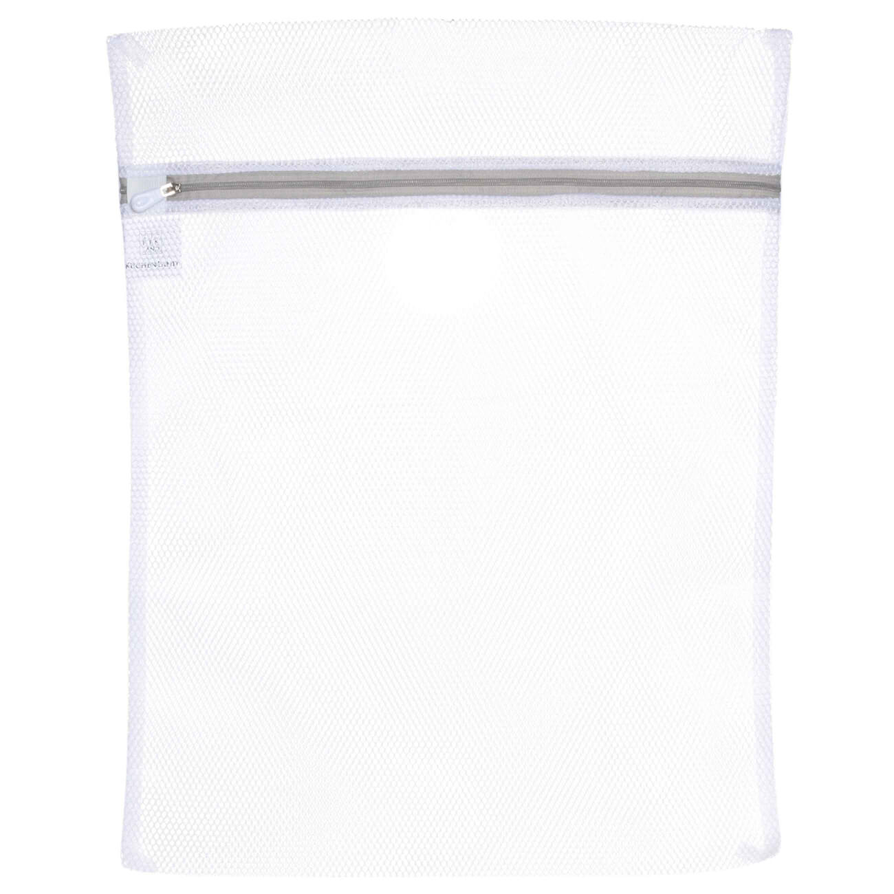 Мешок для стирки одежды, 40х50 см, полиэстер, бело-серый, Safety мешок для стирки бюстгальтеров essentielb цвет белый