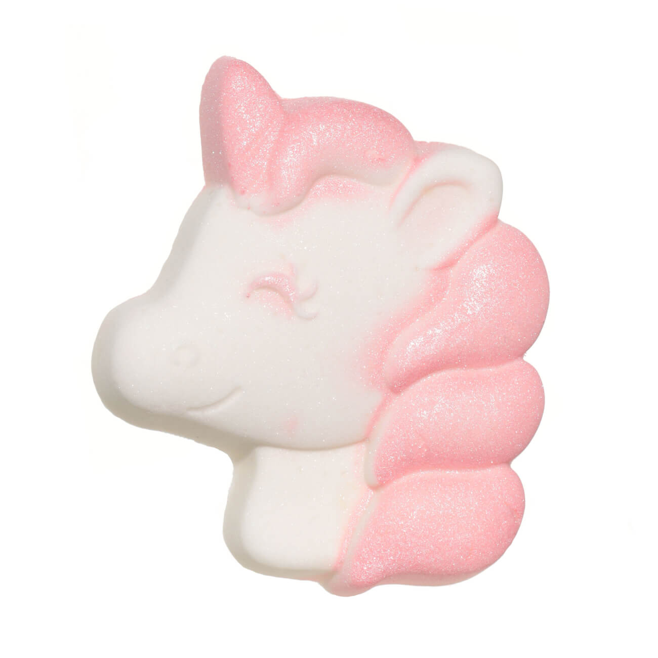 Бомбочка для ванны, 100 гр, розово-белая, Клубника, Единорог, Unicorn игрушка 37 см мягкая полиэстер белая единорог в золотистой юбке unicorn