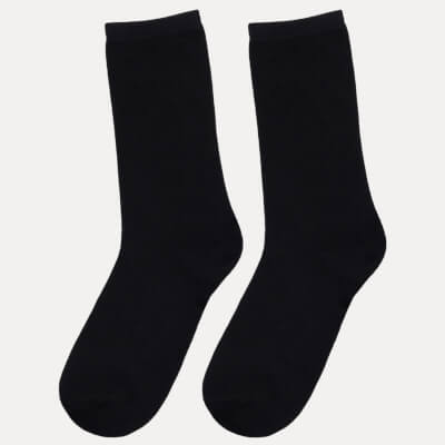 Носки мужские, р. 39-42, хлопок/полиэстер, черные, Basic shade мужские короткие носки diwari